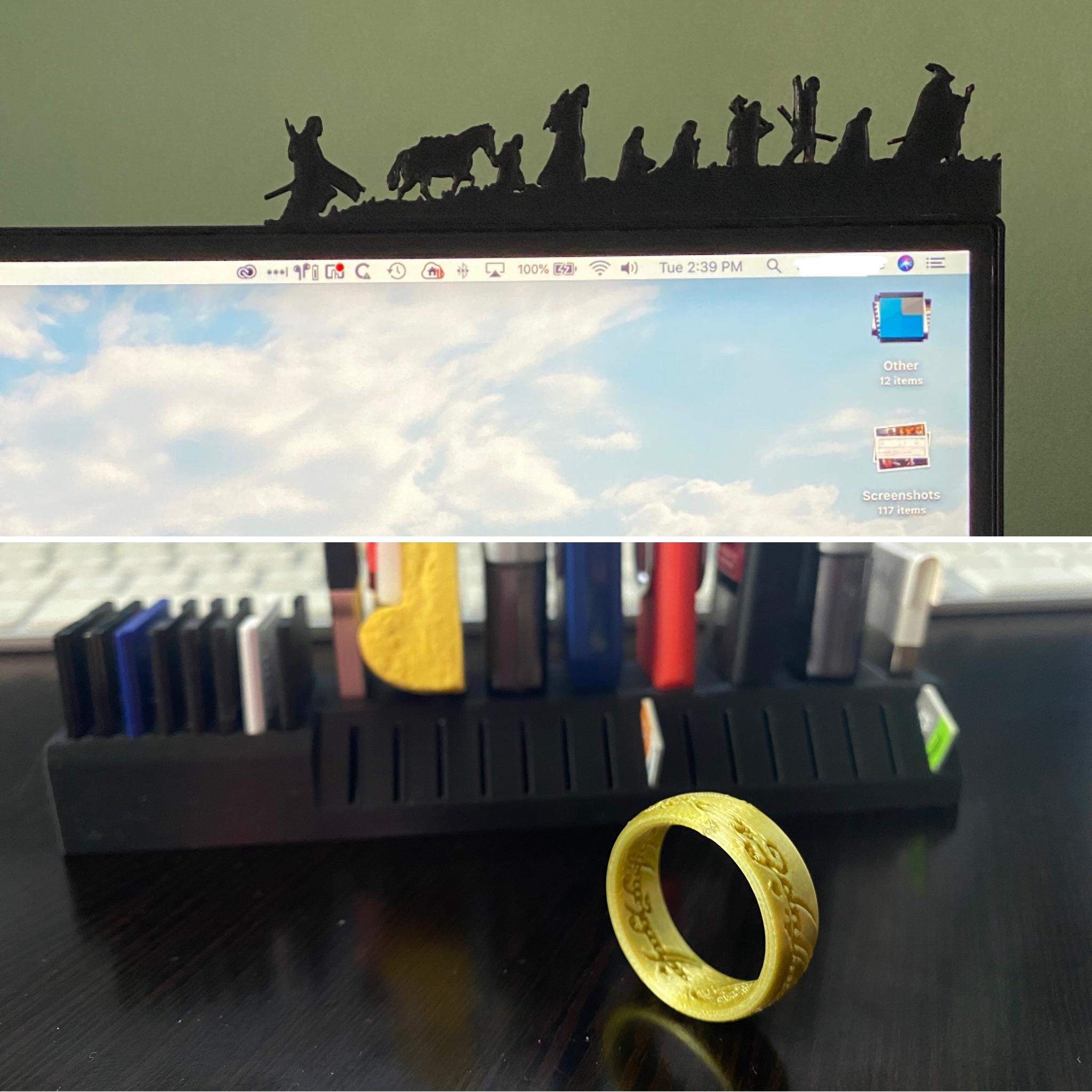 My home office is already reaping the benefits of my wife’s new 3D