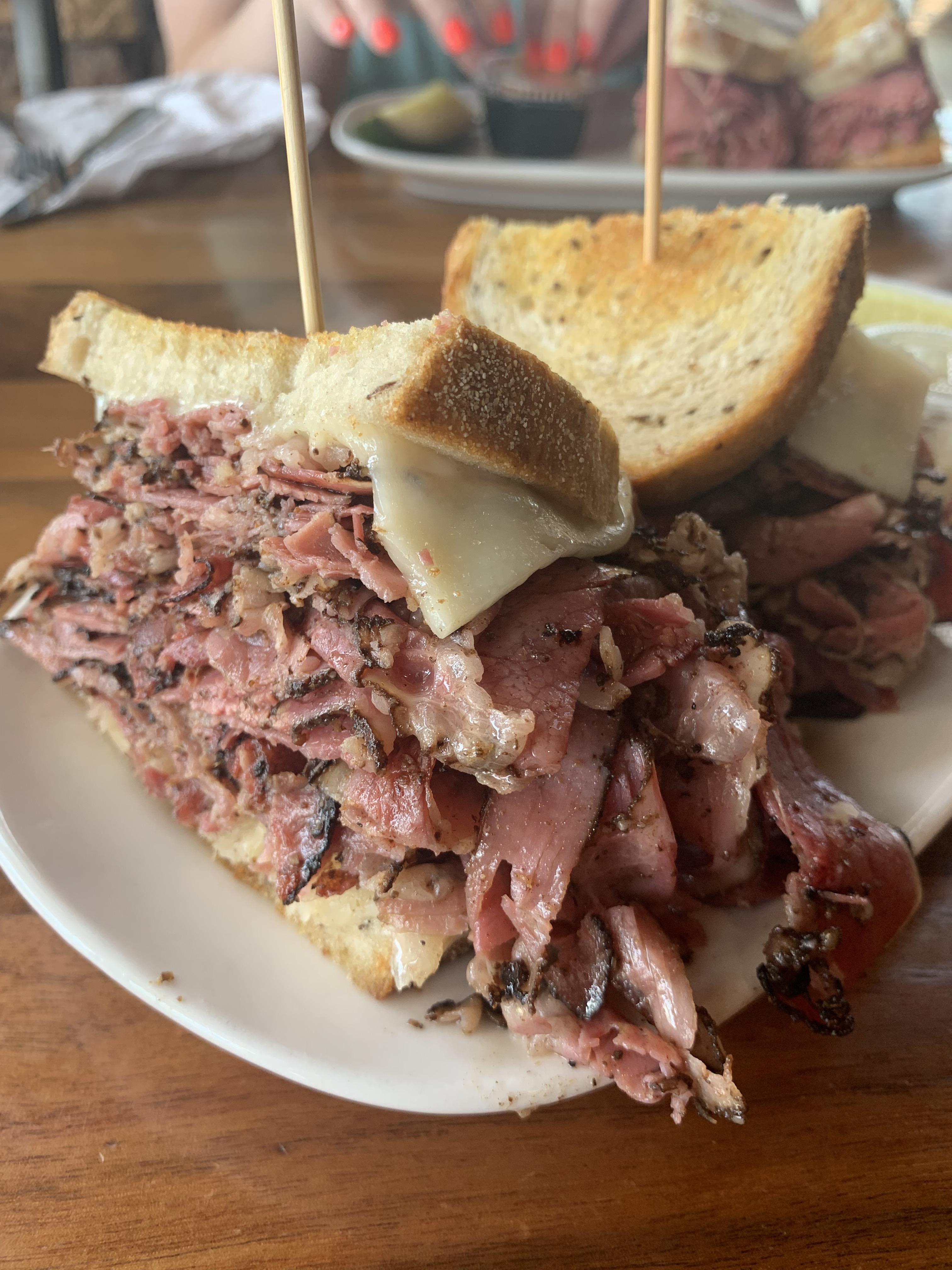 Pastrami Rueben on Rye r/FoodPorn