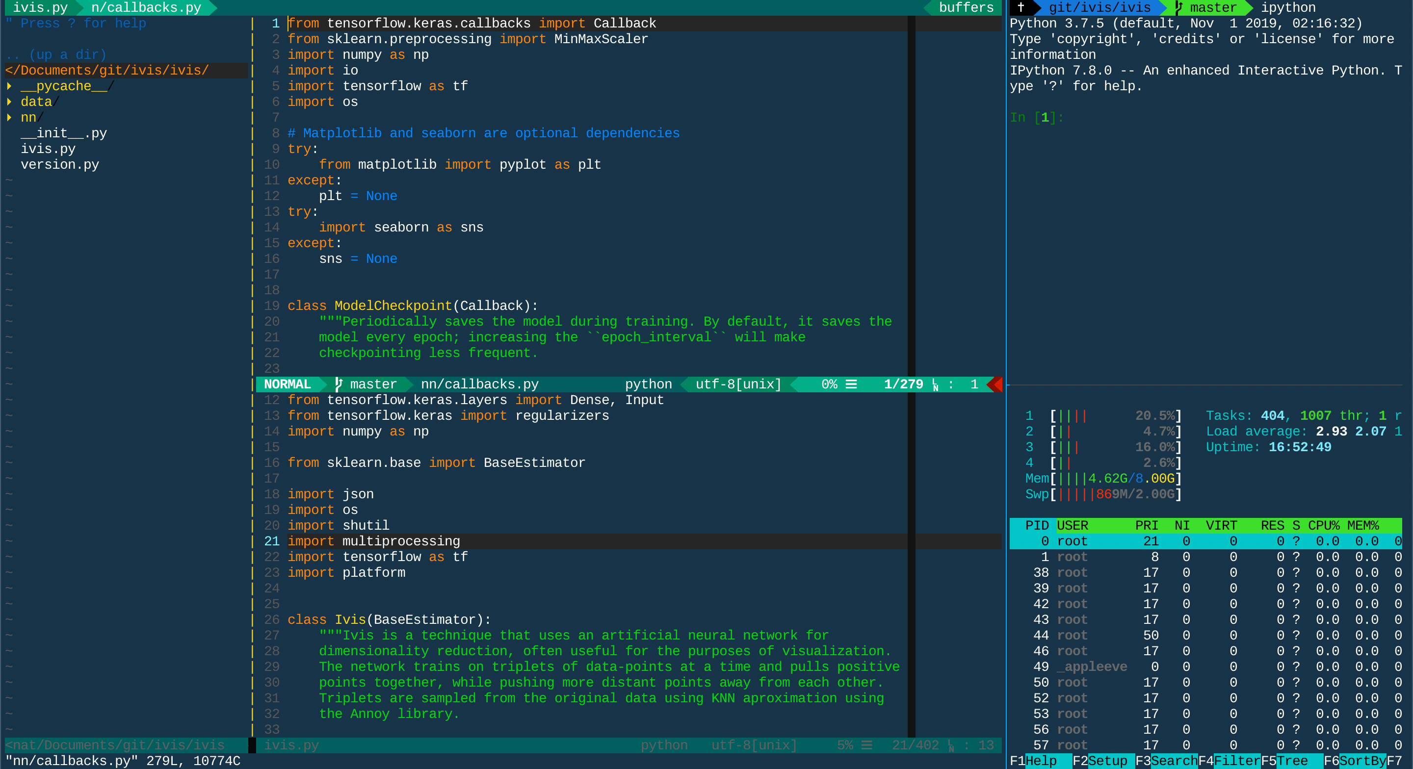 Turning a boring headless machine into an awesome Python IDE with Vim