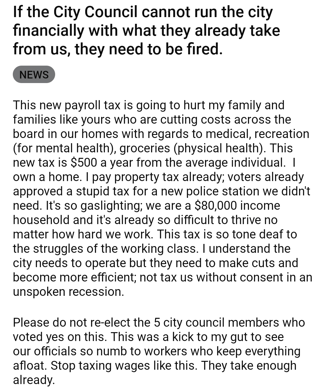 Salem taxes anyone working in Salem no matter where you live. r/oregon