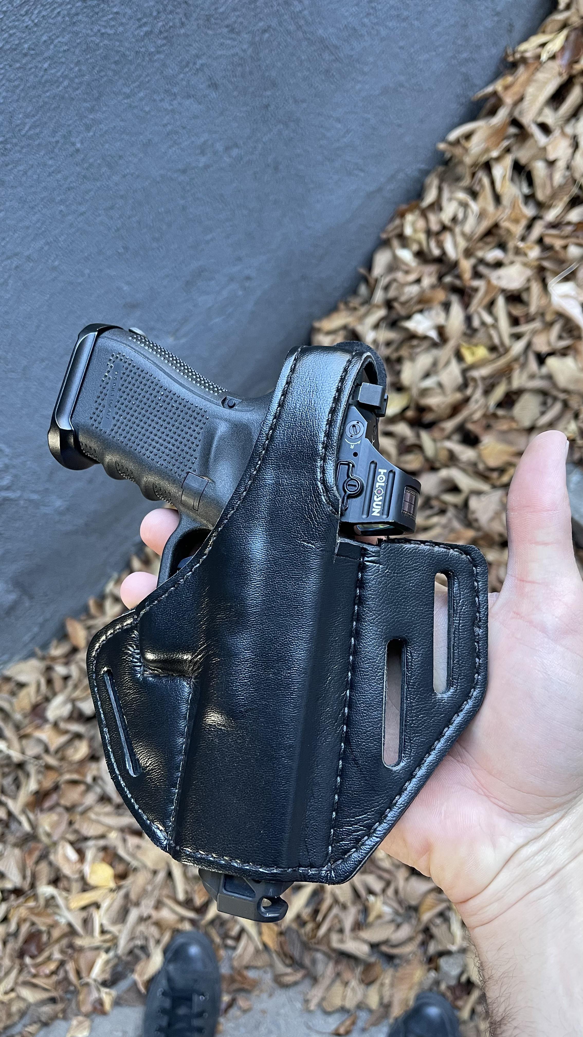 “Mom can we have an optic cut holster” “we have an optic cut holster at