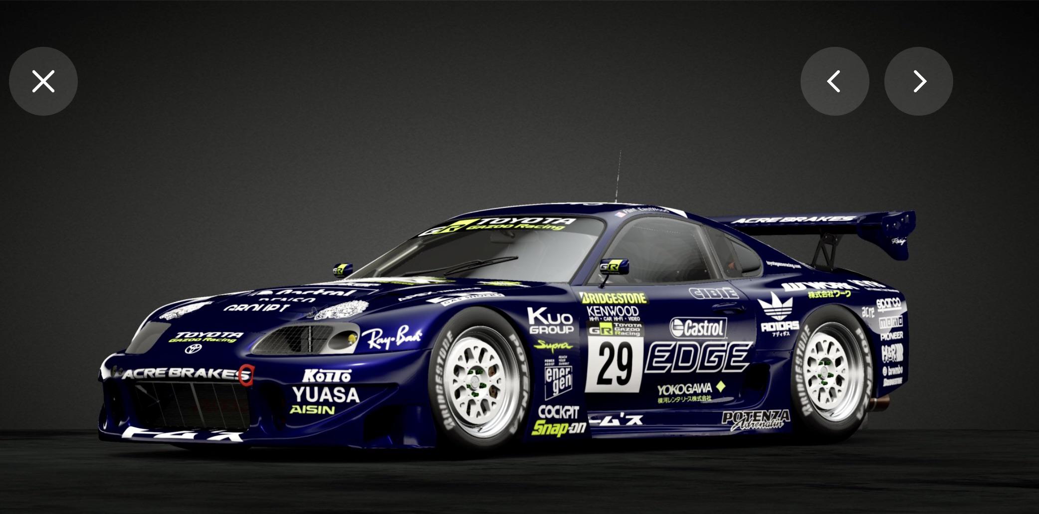 Someone had mentioned about custom liveries.. if you search Castrol