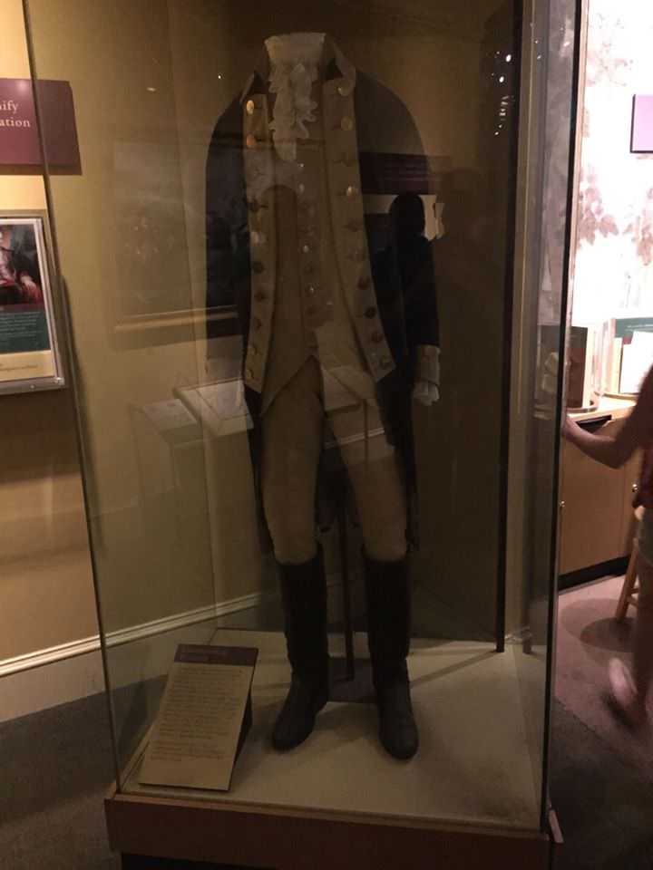The Actual uniform of Washington r/pics