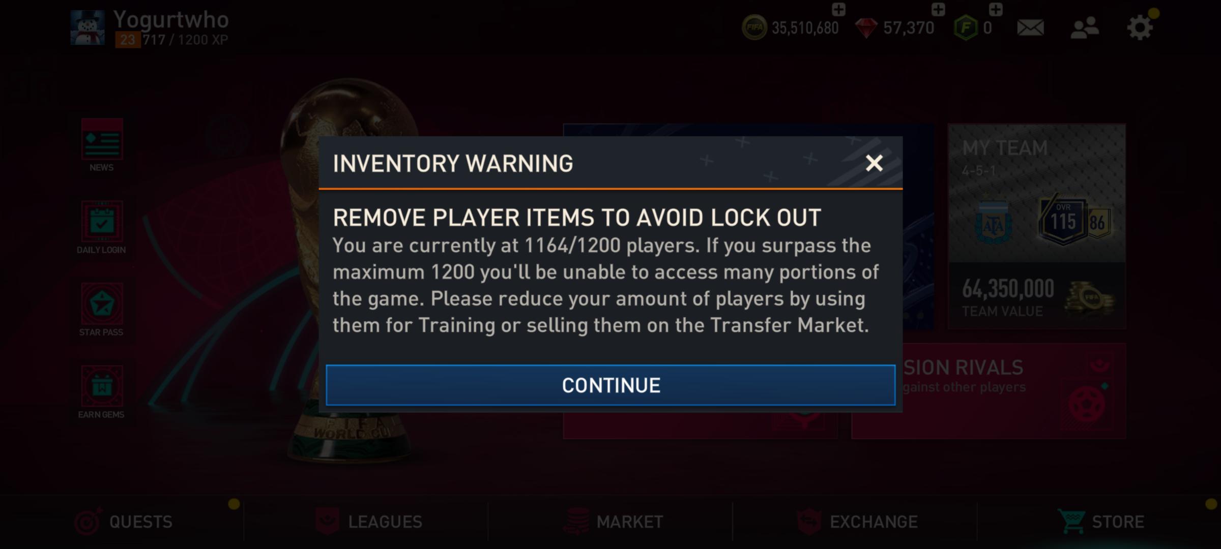 I've done the 50k and 200k coins exchanges but they are not enough