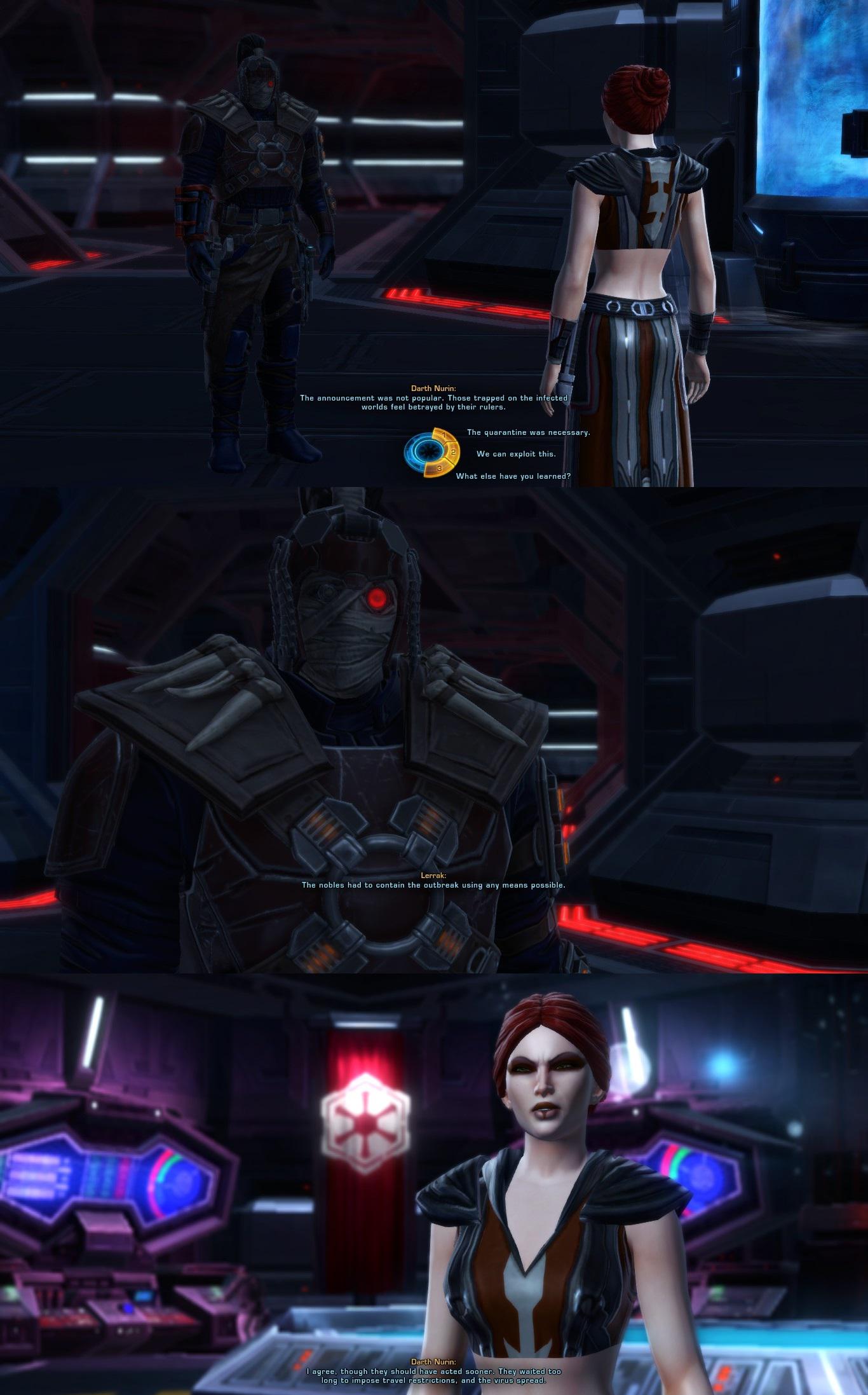 Hitting a little close to home there... swtor
