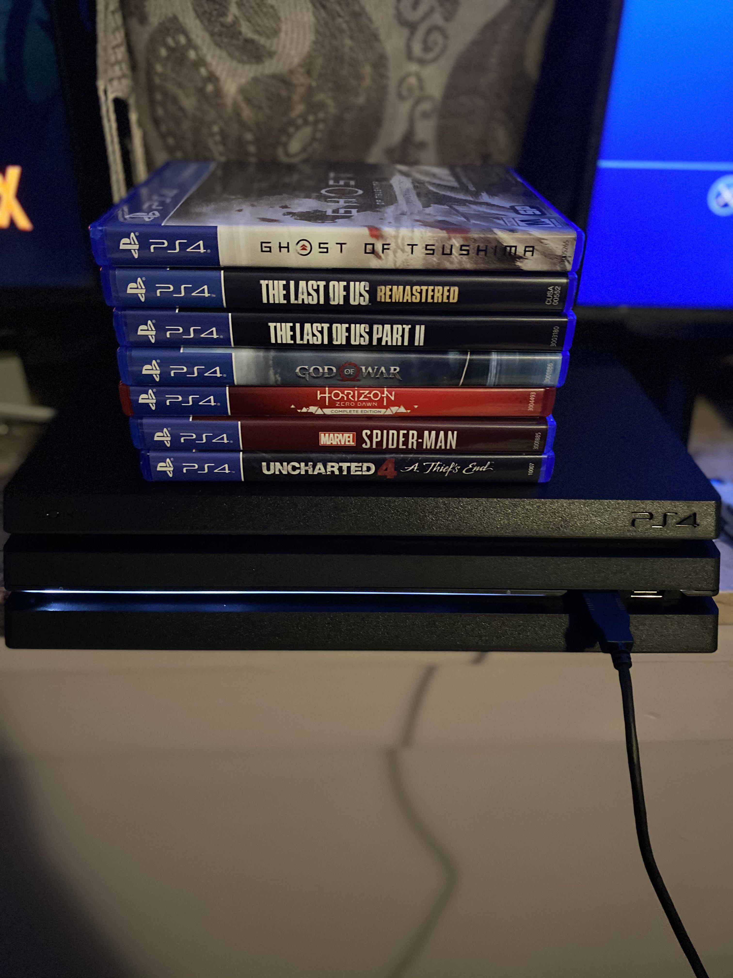 Just got a PS4 pro off Craigslist for 200 after being a lifetime Xbox