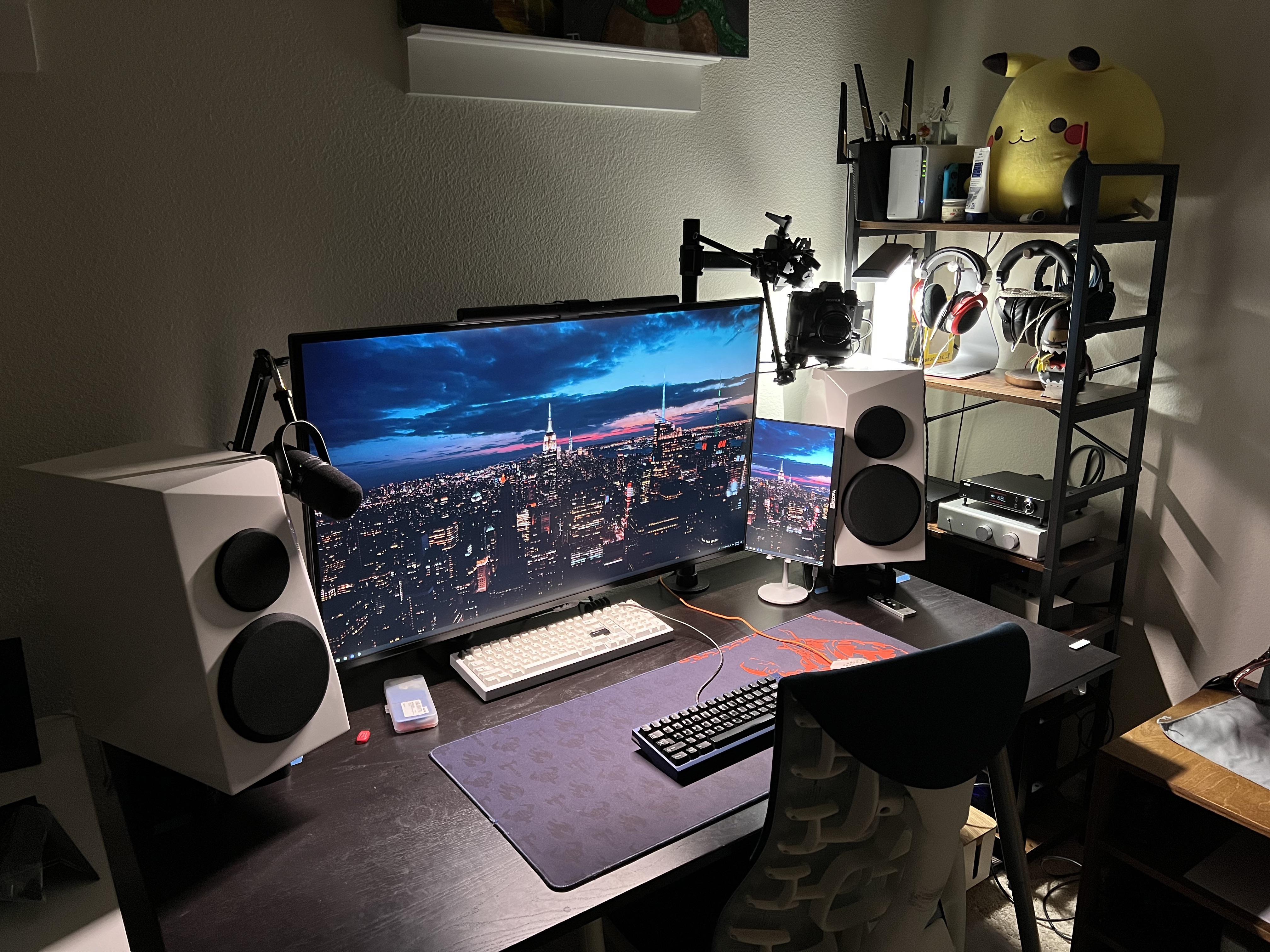 How would you improve my desk setup? battlestations