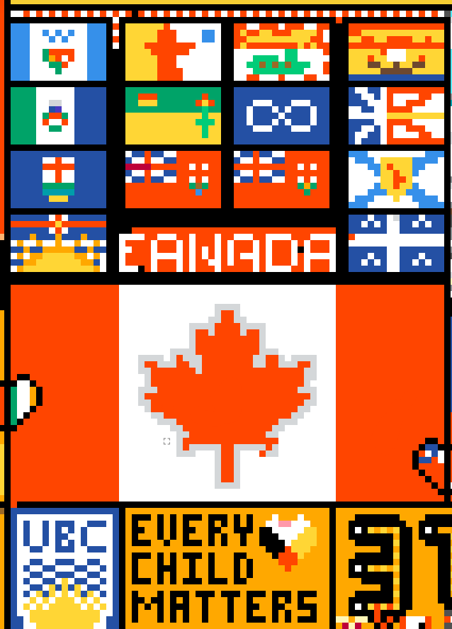 Canada ended on a high note, even made every province flag by the end