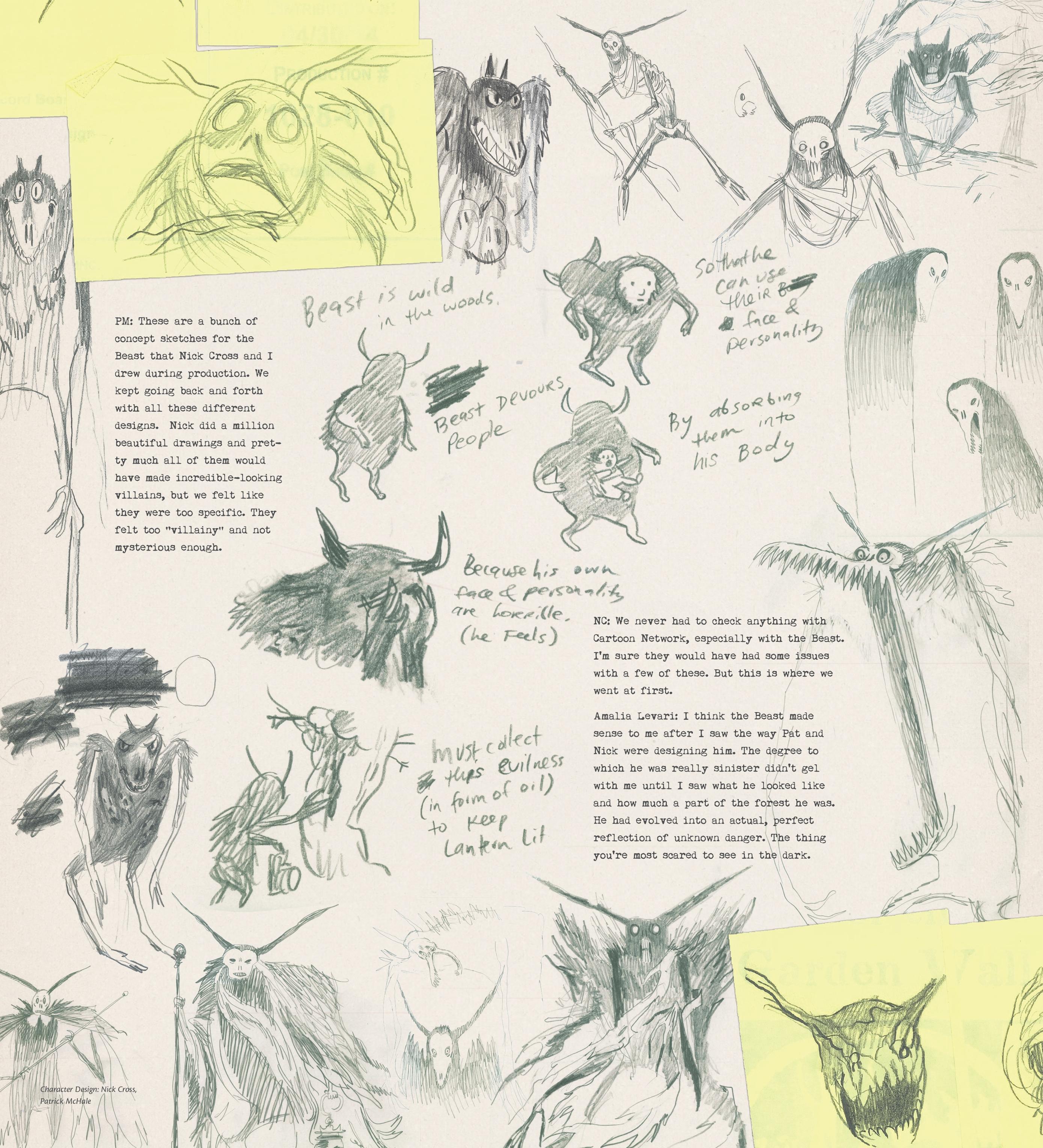 Origins of "The Beast" [Art of Over The Garden Wall] r/overthegardenwall