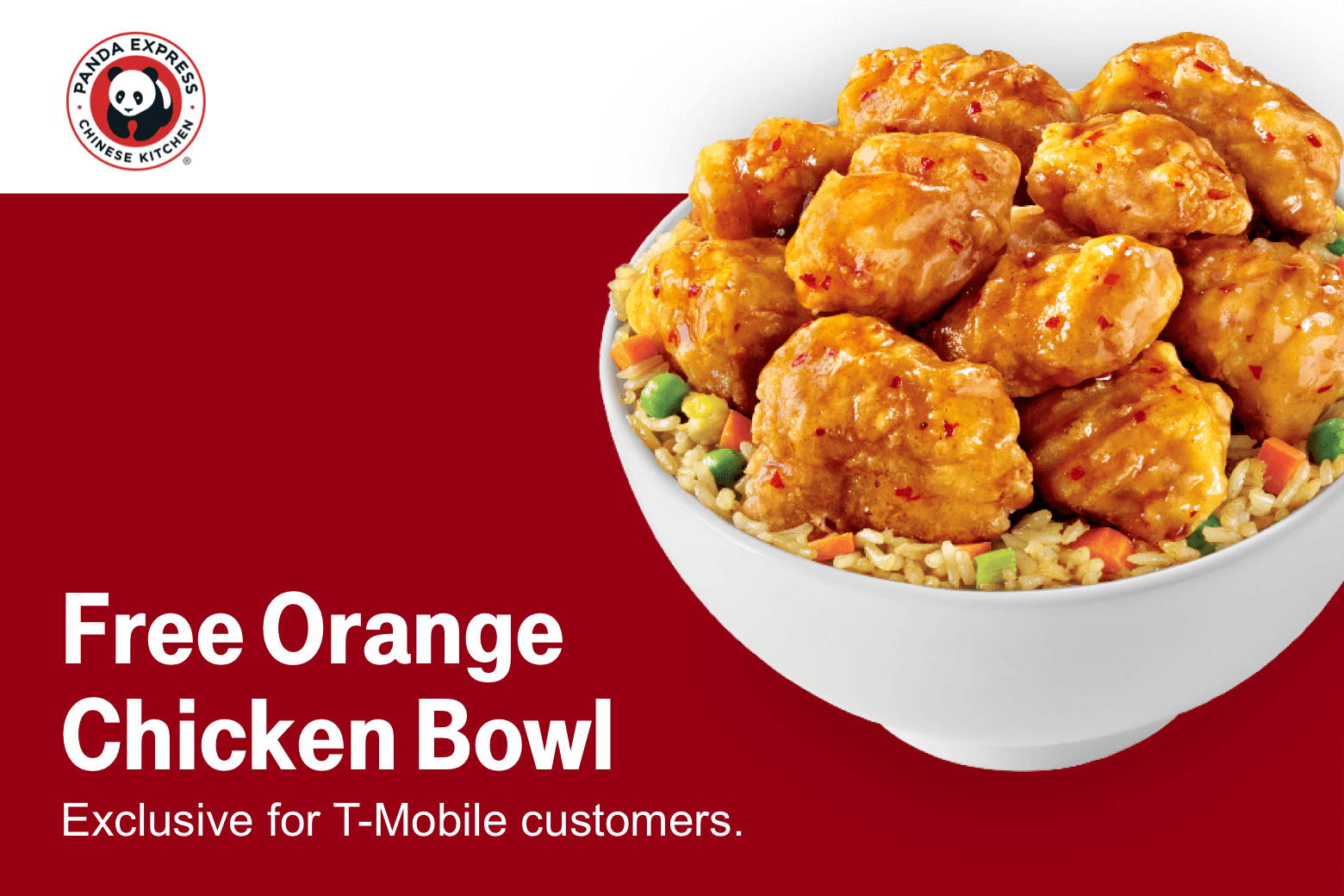 TMobile Tuesday July 09, 2019 Free Orange Chicken Panda Express, 10