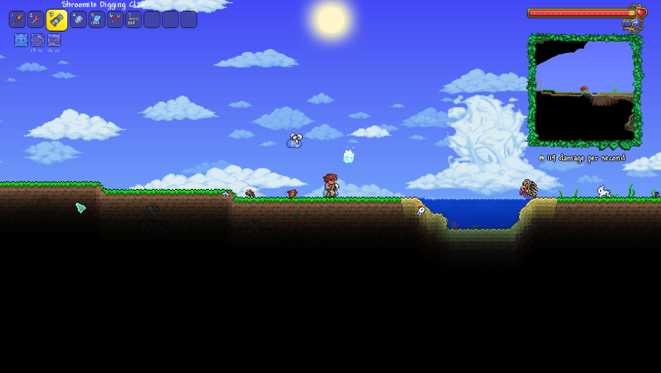 Little beach spawning desert enemies r/Terraria