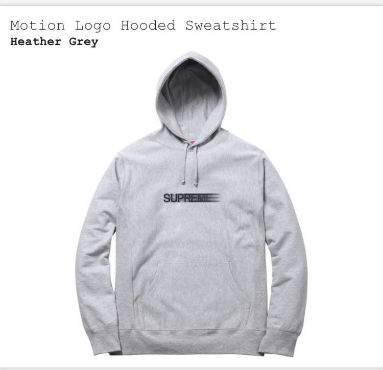 [WTB] grey Motion Logo or Classic hoodie size M r/supremeclothing