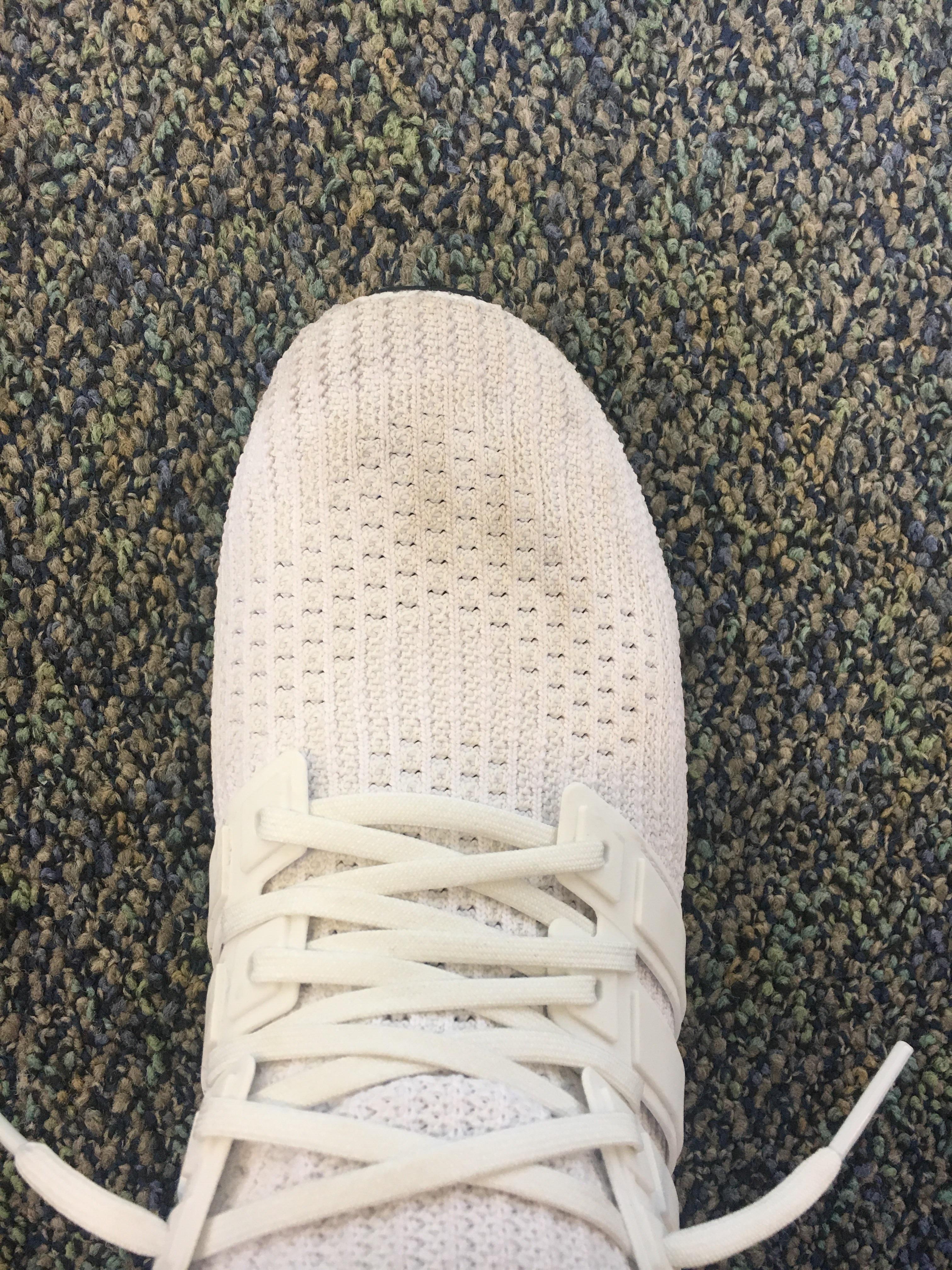 Cleaning White Primeknit r/Sneakers