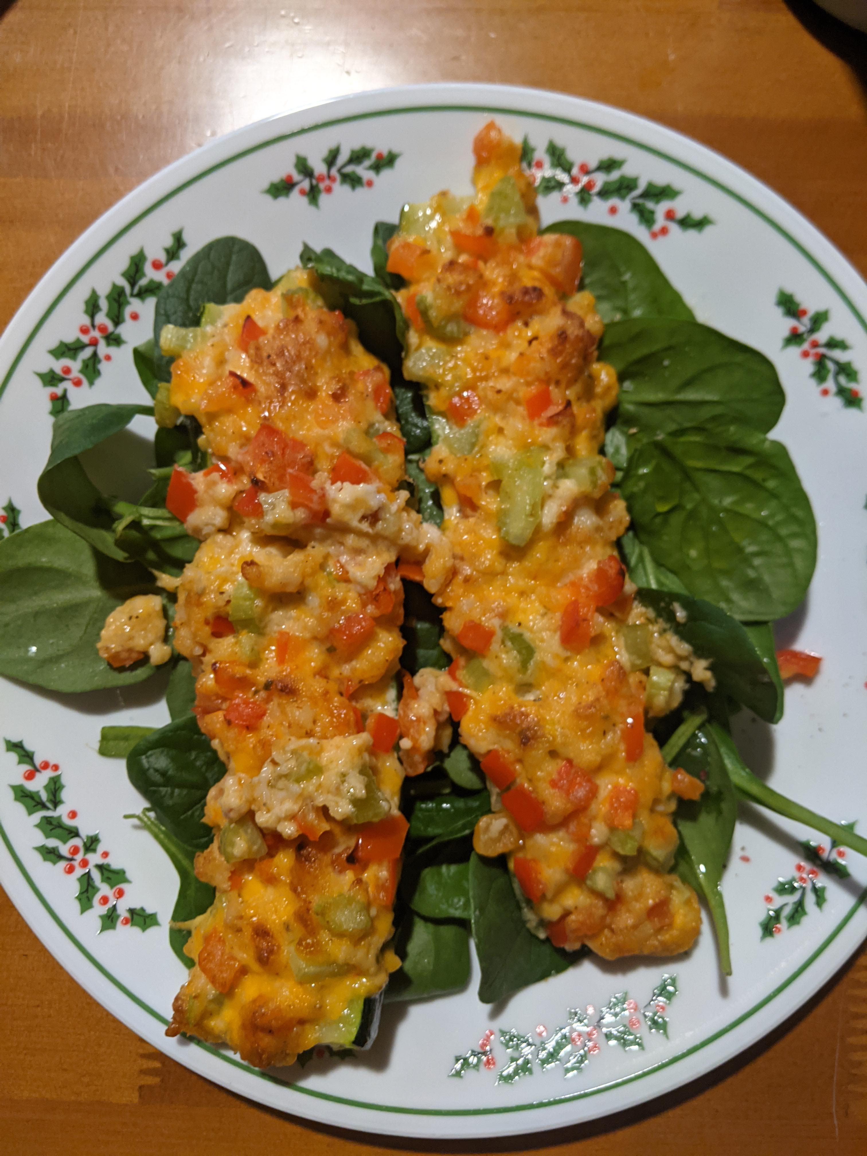 Cajun Shrimp Zucchini Boats r/ketorecipes