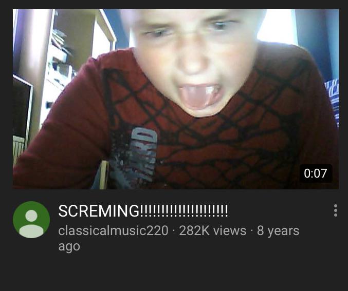 Kid has broken the sound barrier youngpeopleyoutube