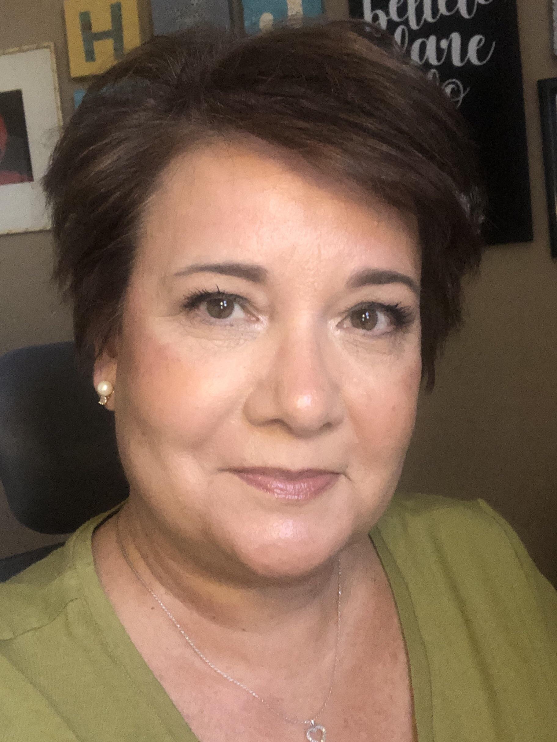 56 years old and never really learned how to apply makeup. Trying now