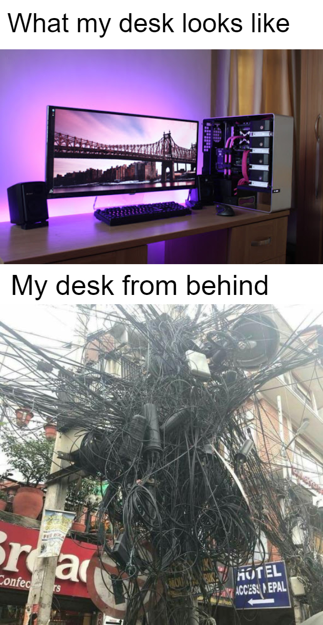 cable managers ftw r/memes
