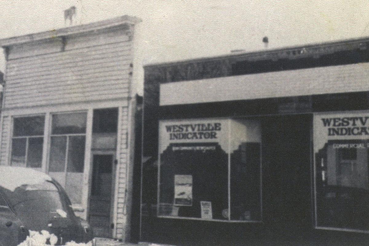 The Westville Indicator Building (c. 1940s) r/LaPorteIN