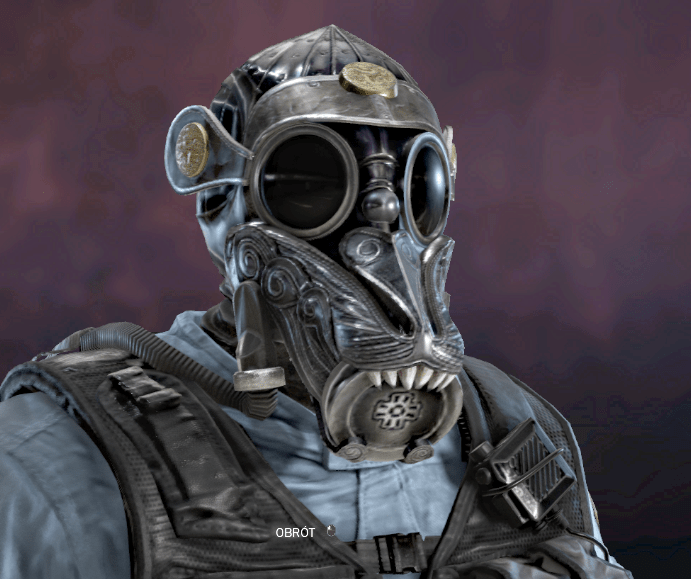 New Smoke samurai themed headgear (5.2) r/Rainbow6