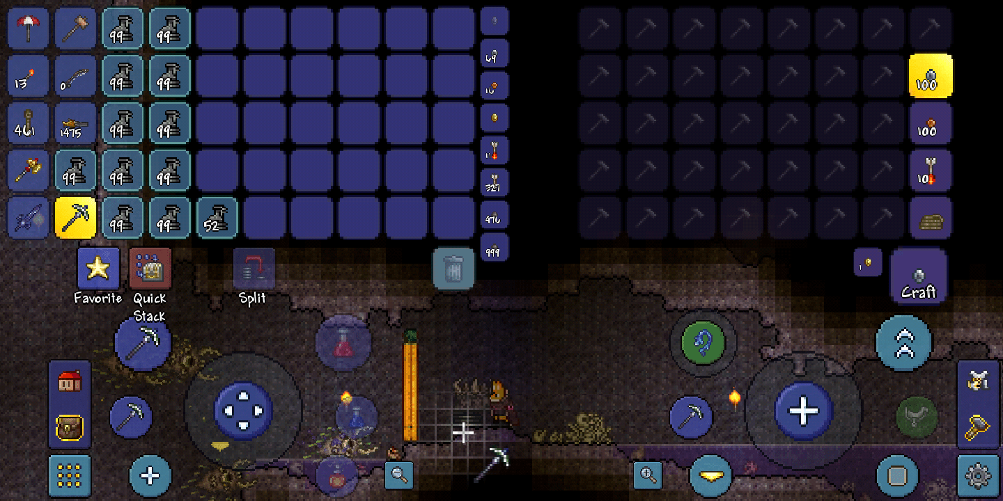 So my world generation created an infinite source of money... r/Terraria