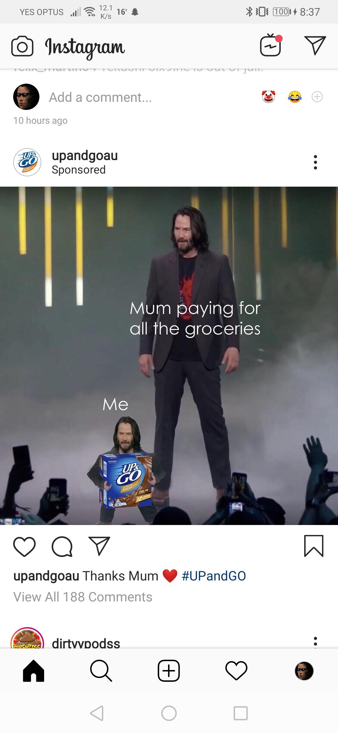 Up and go finally caught on to this meme FellowKids