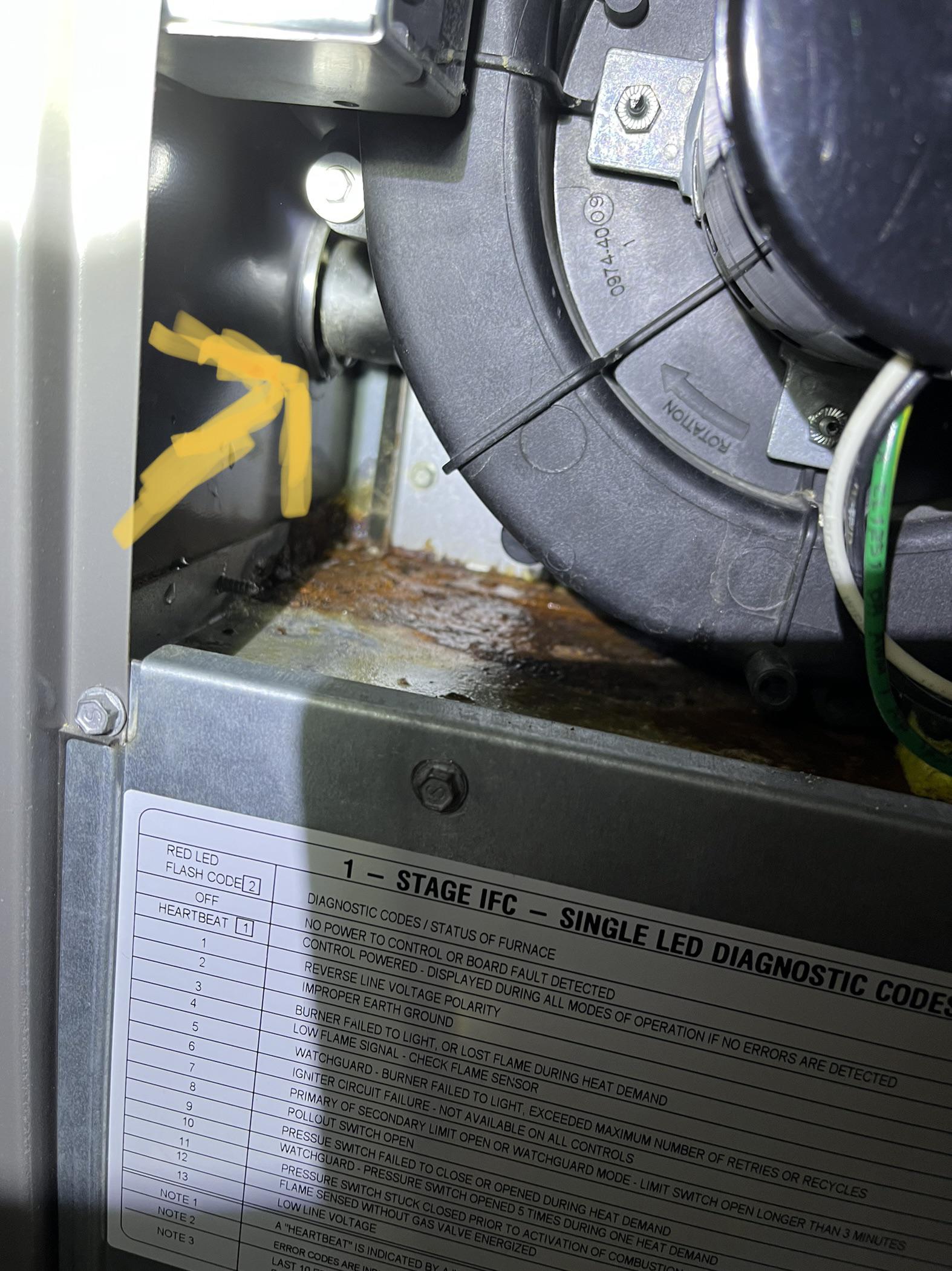 Please Help Furnace Leak r/hvacadvice