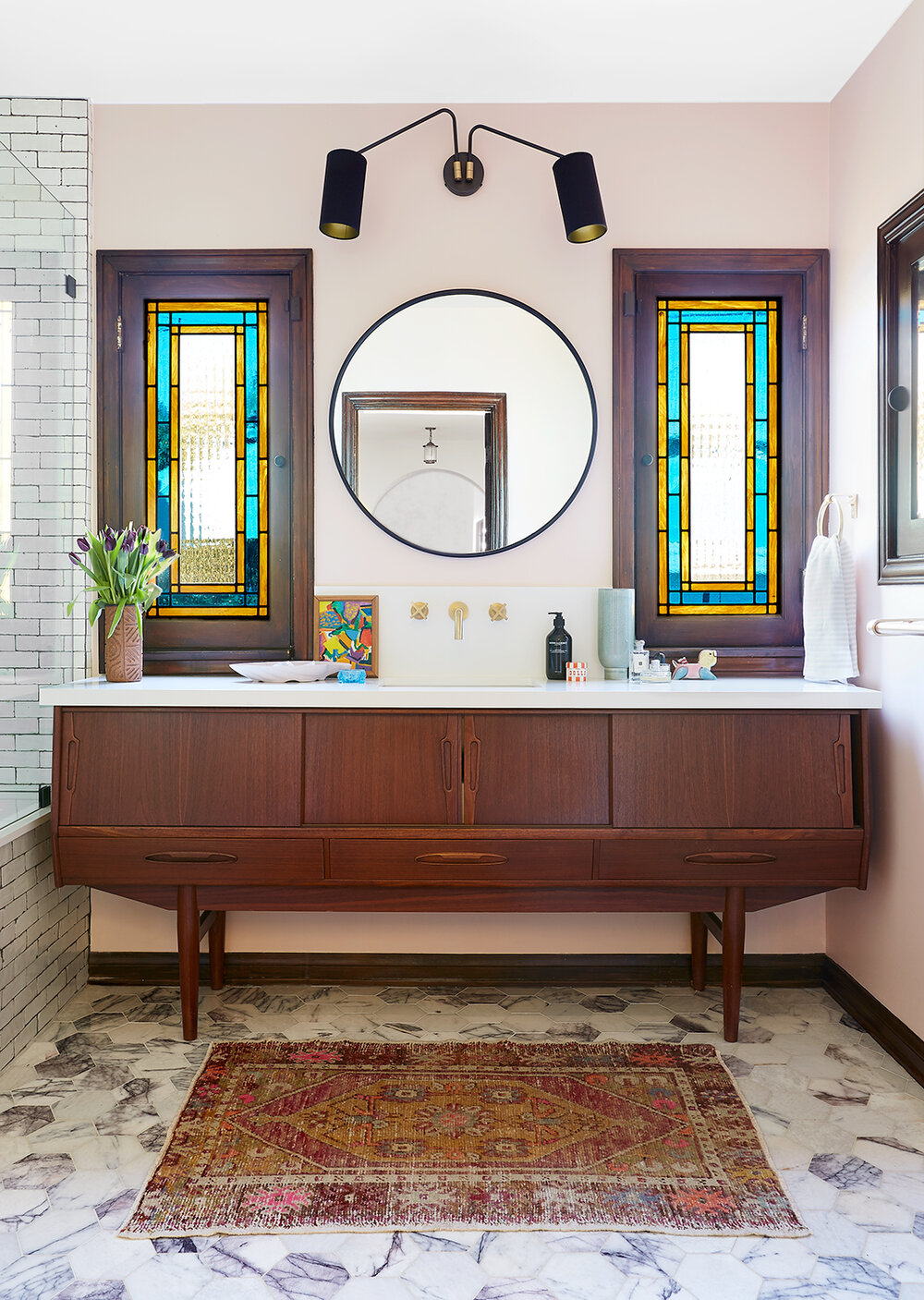 Stained Glass Windows In Bathrooms