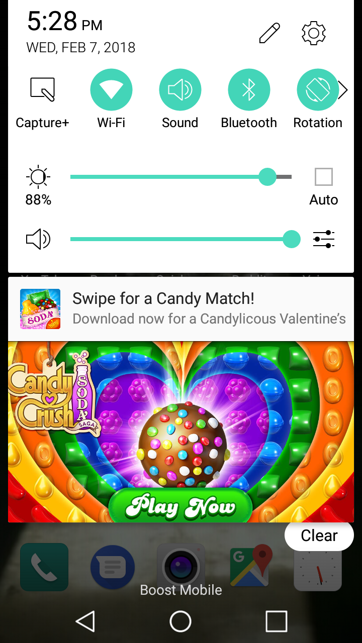 Boost Mobile. Offers Low Cost Phone Service But Now My Phone Has Ads