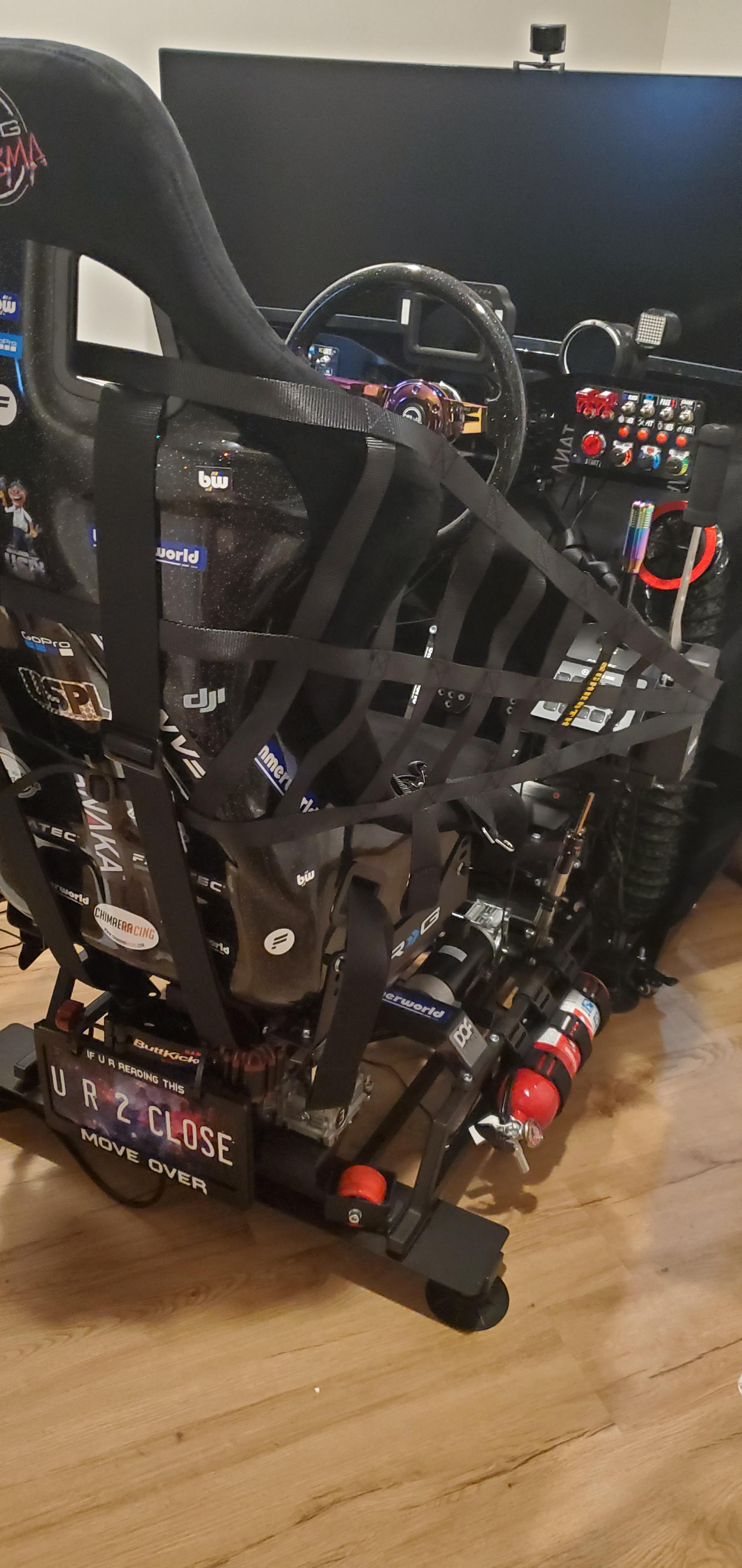 Sim rig ready for some dirt rally 2.0 r/simracing