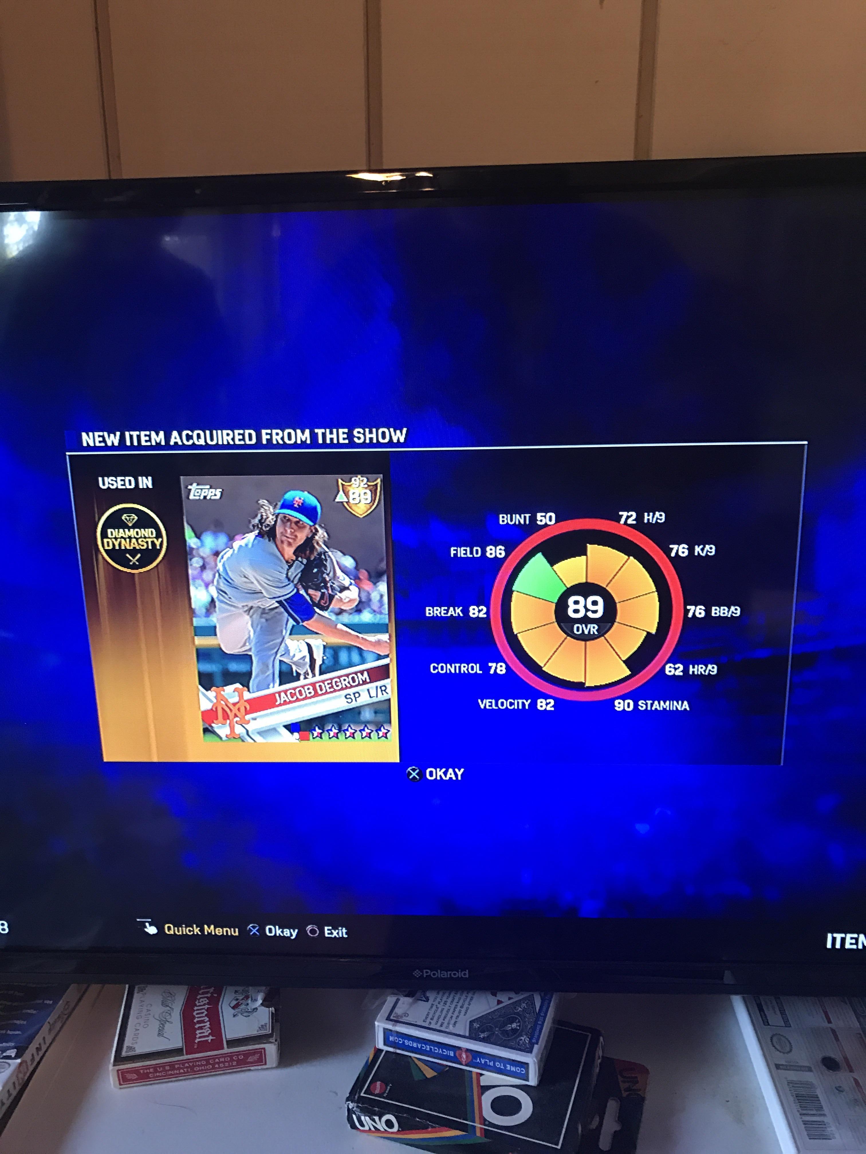 Not bad for losing a 12 inning dd game MLBTheShow