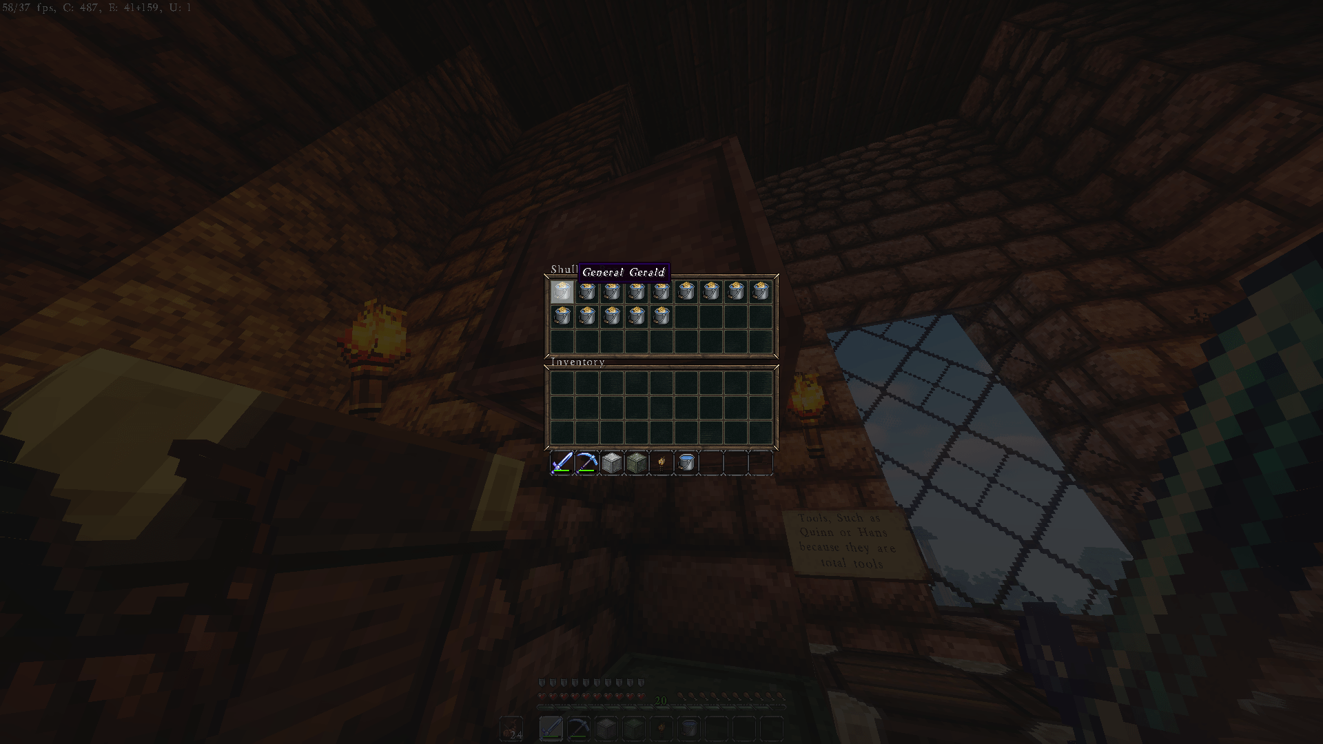 Was looking though my friends Shulker box for his silk touch pick and