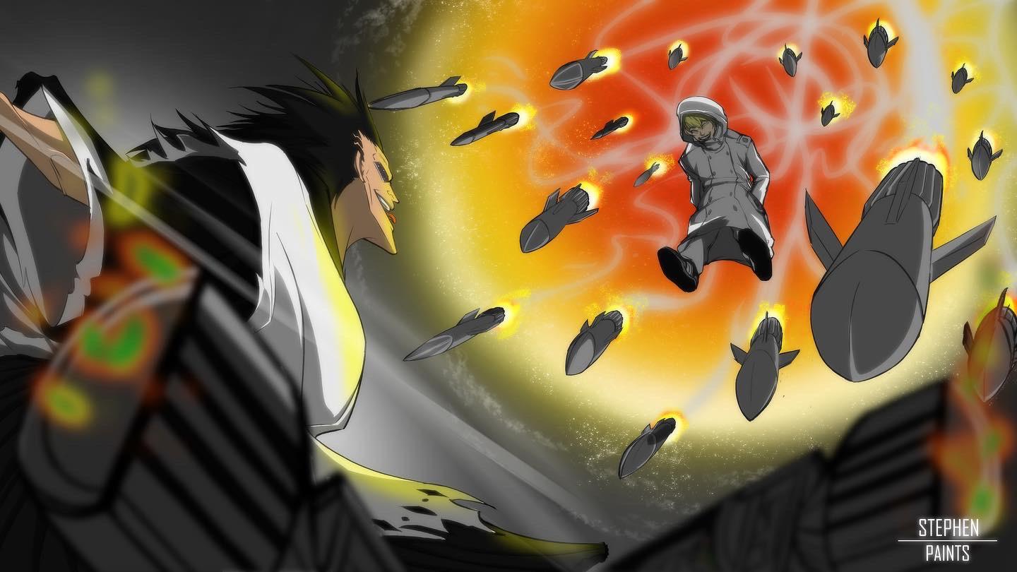 Bleach Kenpachi Vs Gremmy