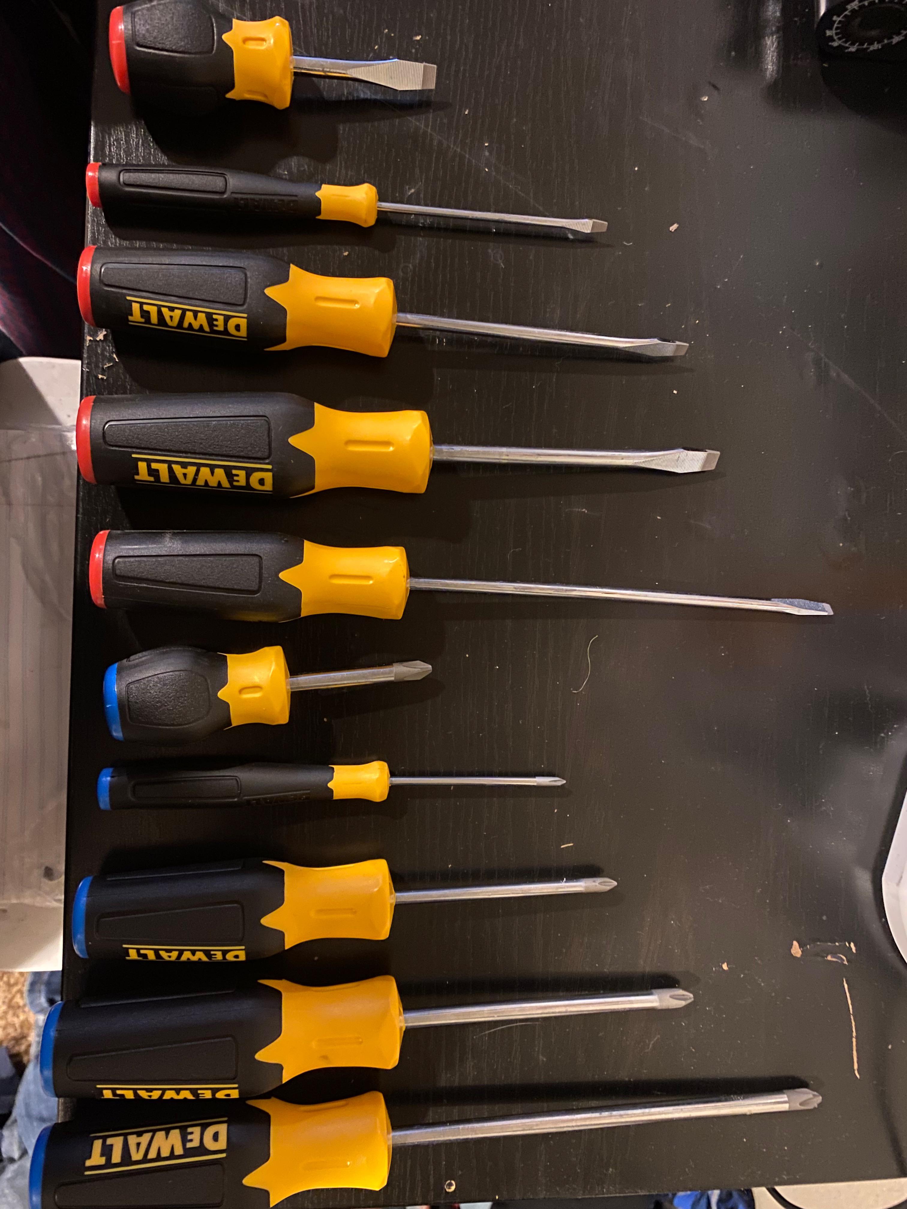 New screwdriver set! This is to replace my old ones that are pretty