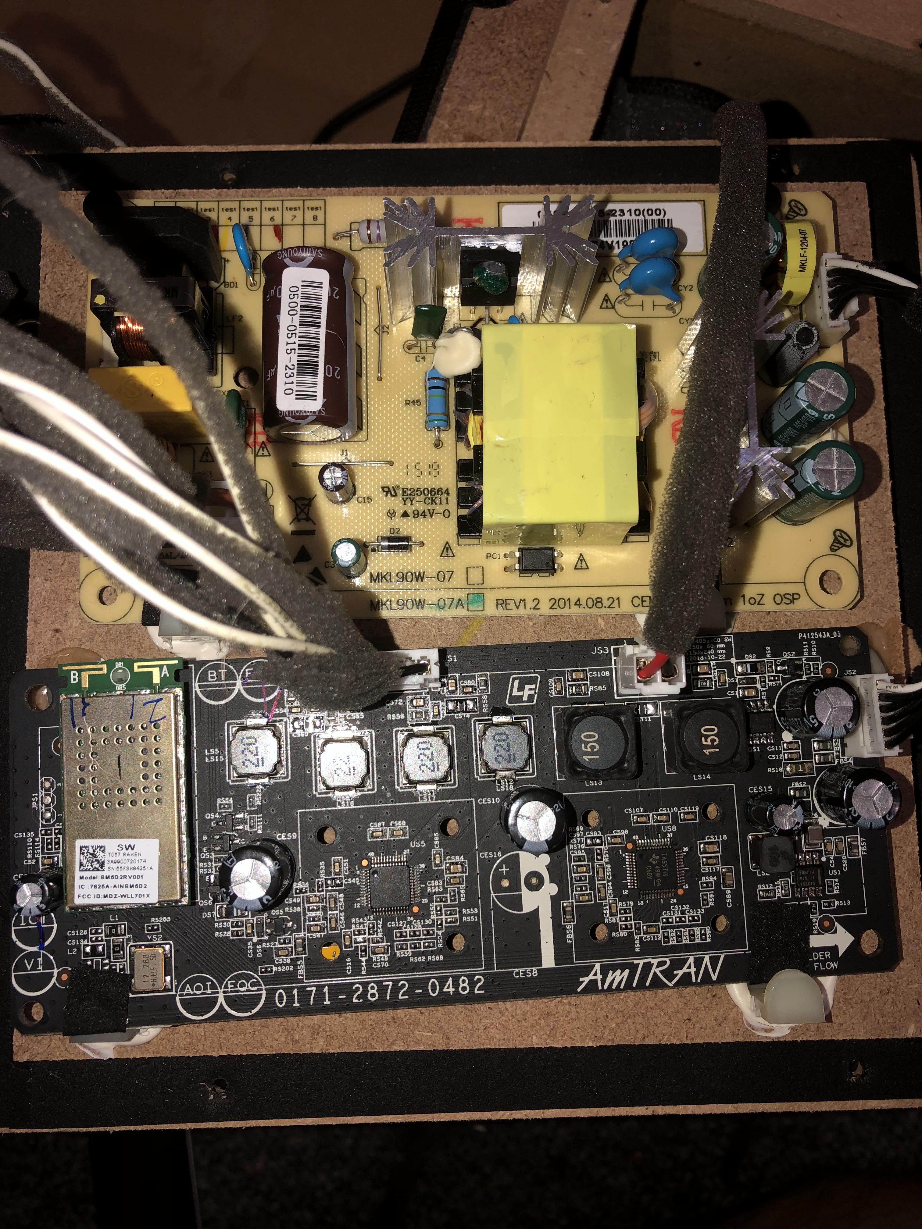 I have an old Vizio Subwoofer that uses RF. I am trying to convert it