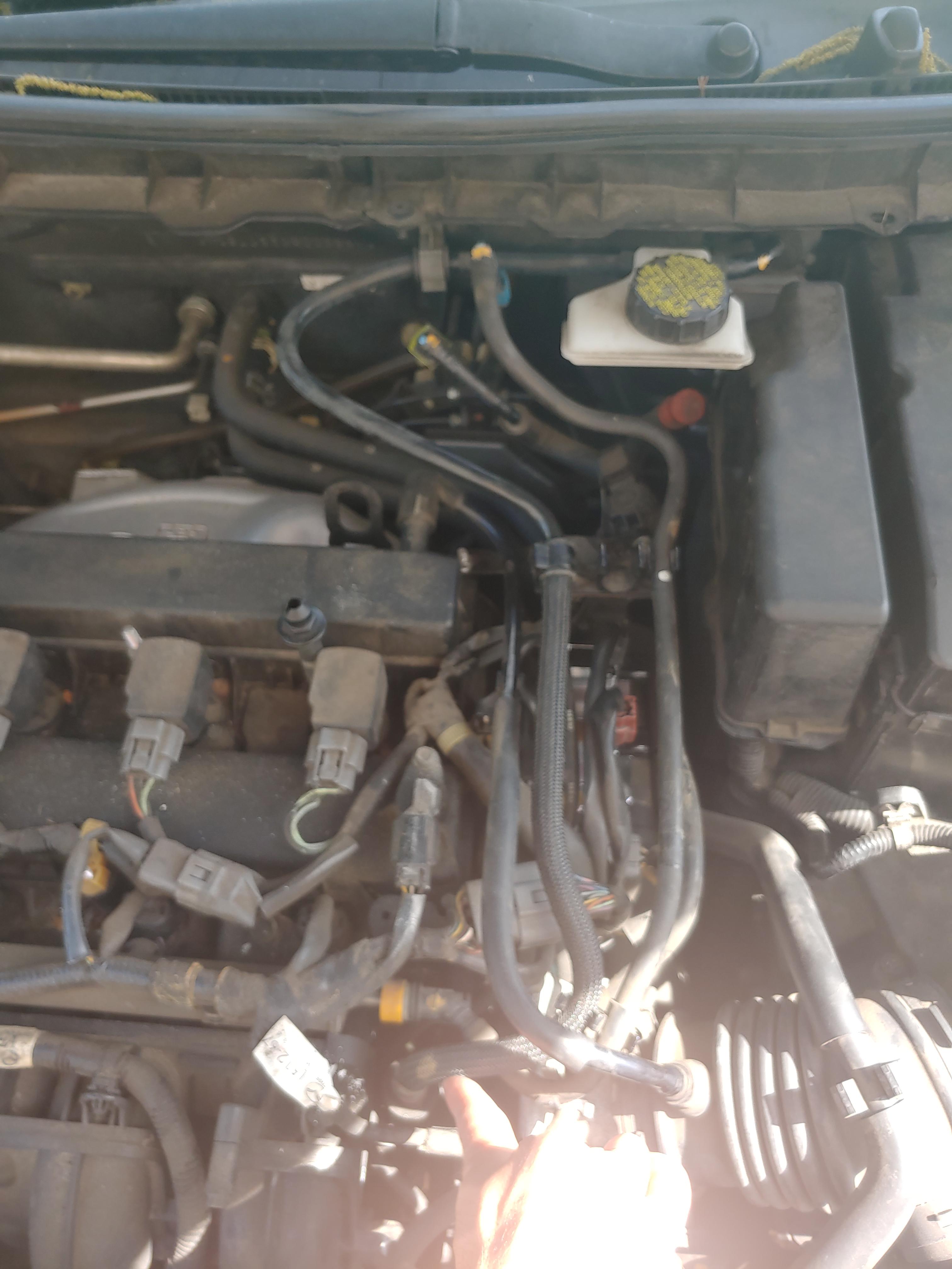 Sorry it's a crap photo. Mazda 3 2010 has a P0171 code come up after