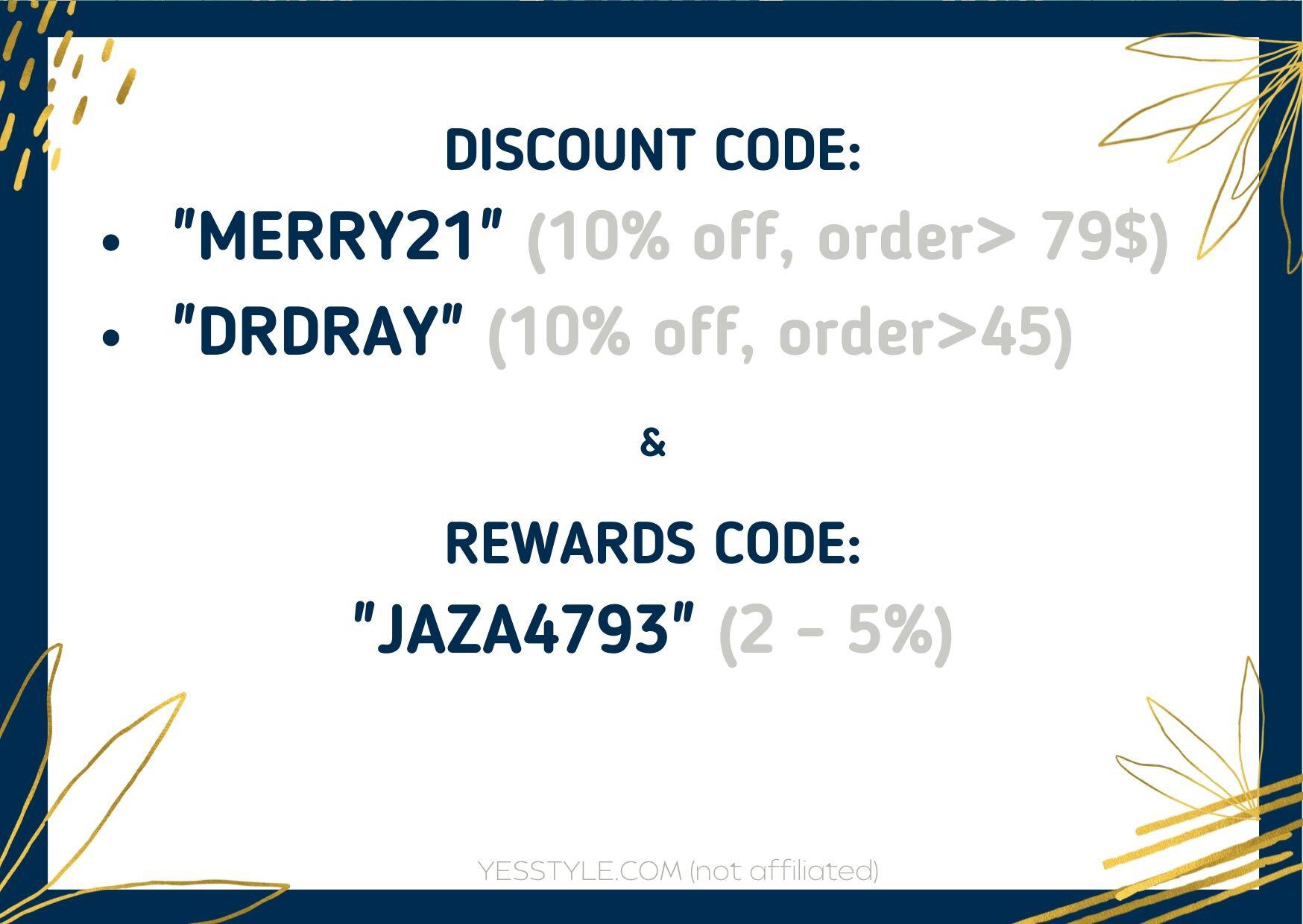 A pinch of yesstyle is all we need to dial up an evening Discount