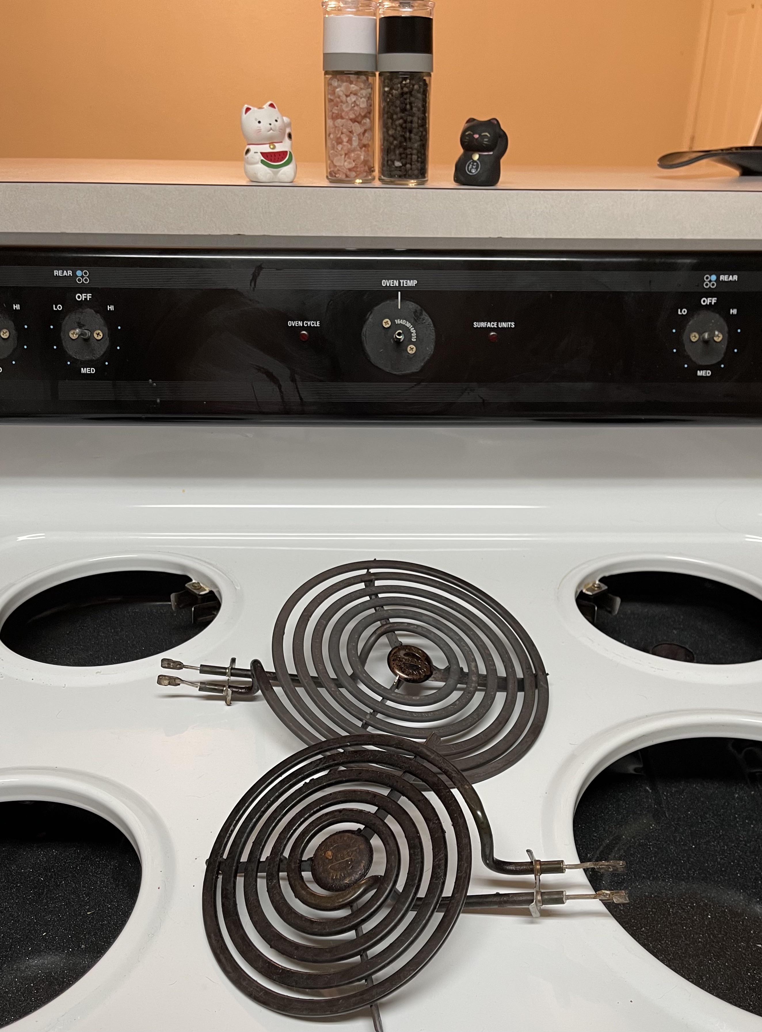 What cleaner works best to deep clean my electric stove coils? r