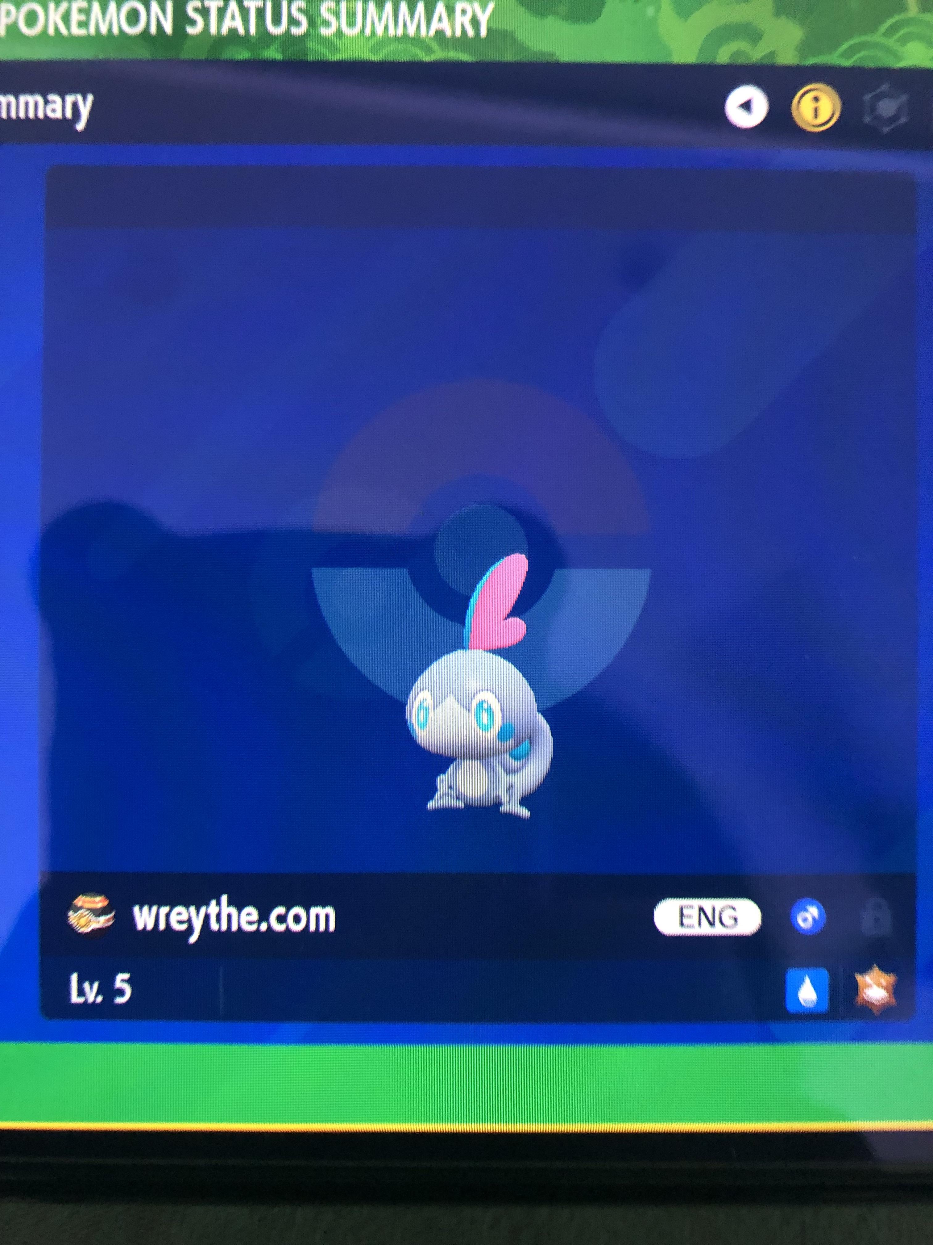 This is the 3rd time today I got another hacked Pokémon, I released the