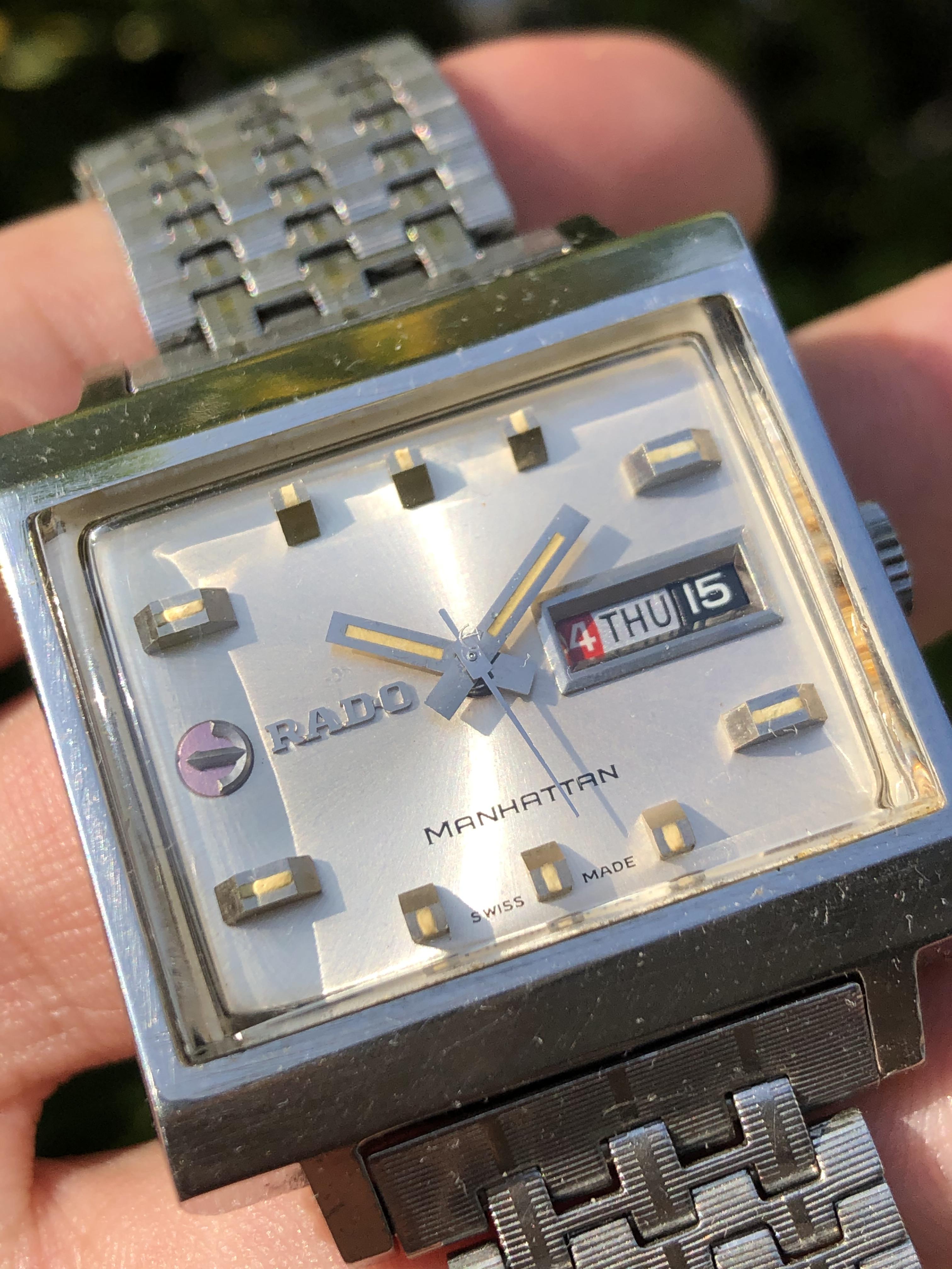 [WTS] Rado Manhattan All Original Automatic Movement Watchexchange