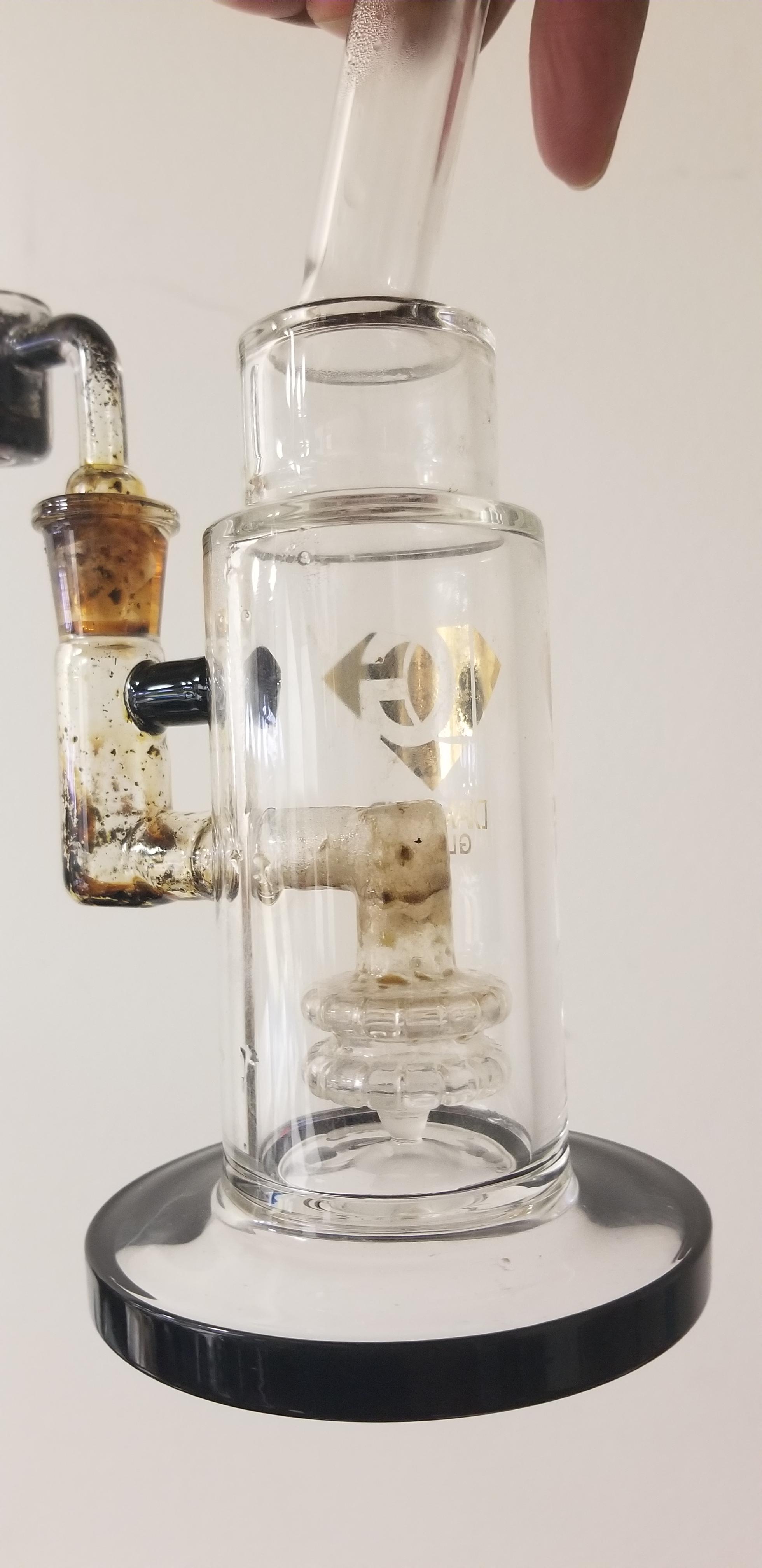 A lot better than it was thanks for the cleaning tips everyone! r/Dabs