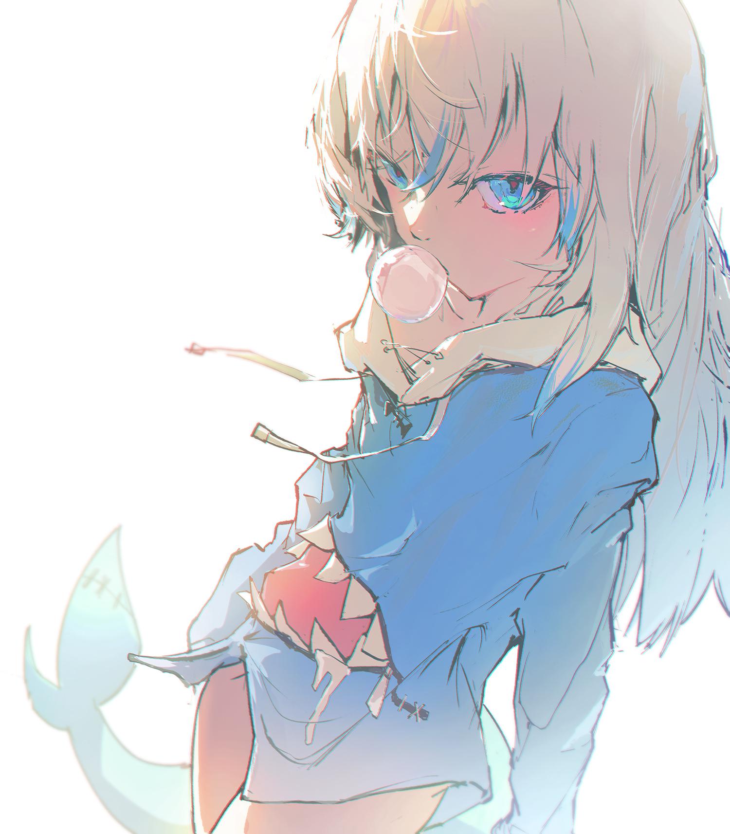 Shark girl wants to play Hololive