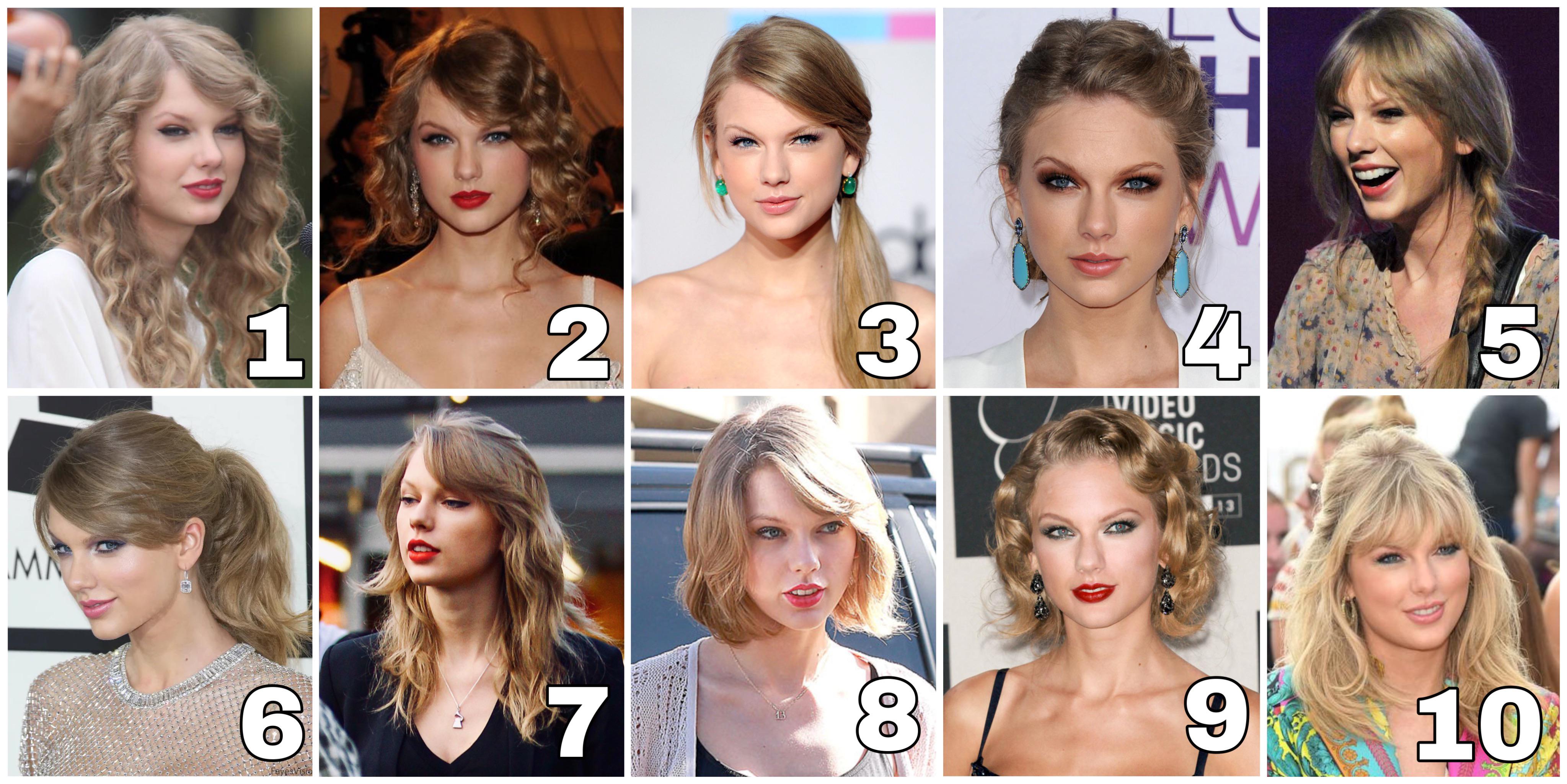 Taylor Swift Hairstyle 2022 Shake It Off