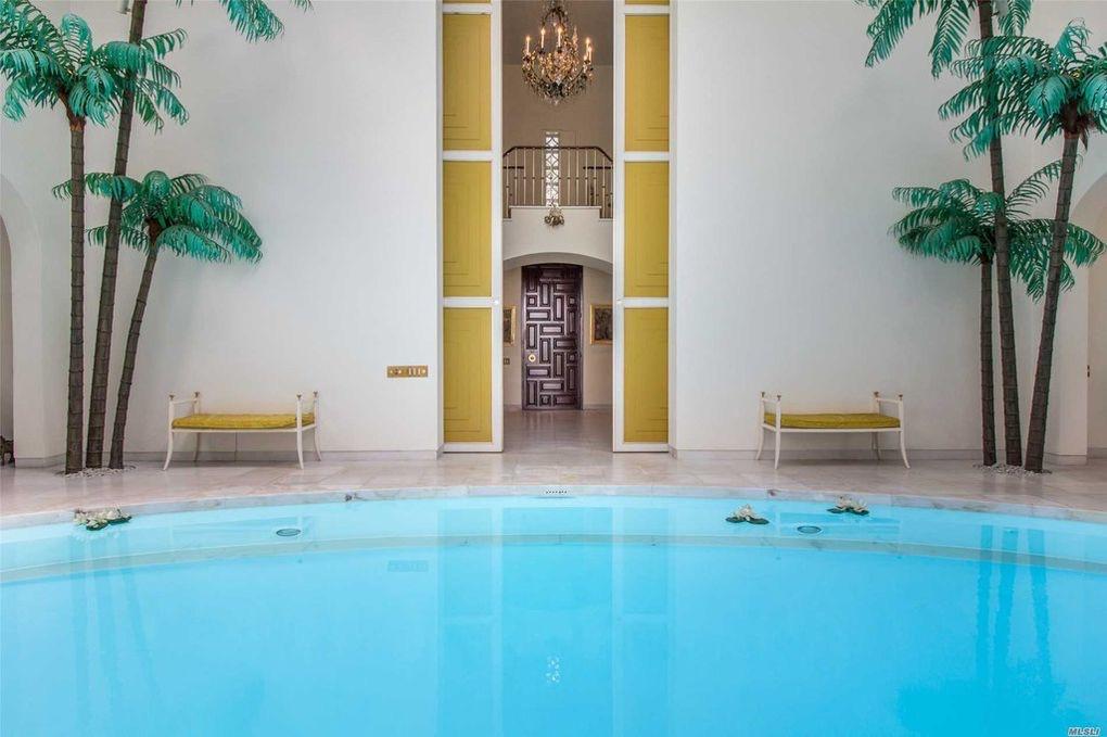 Indoor pool in a home for sale in New York r/AccidentalWesAnderson