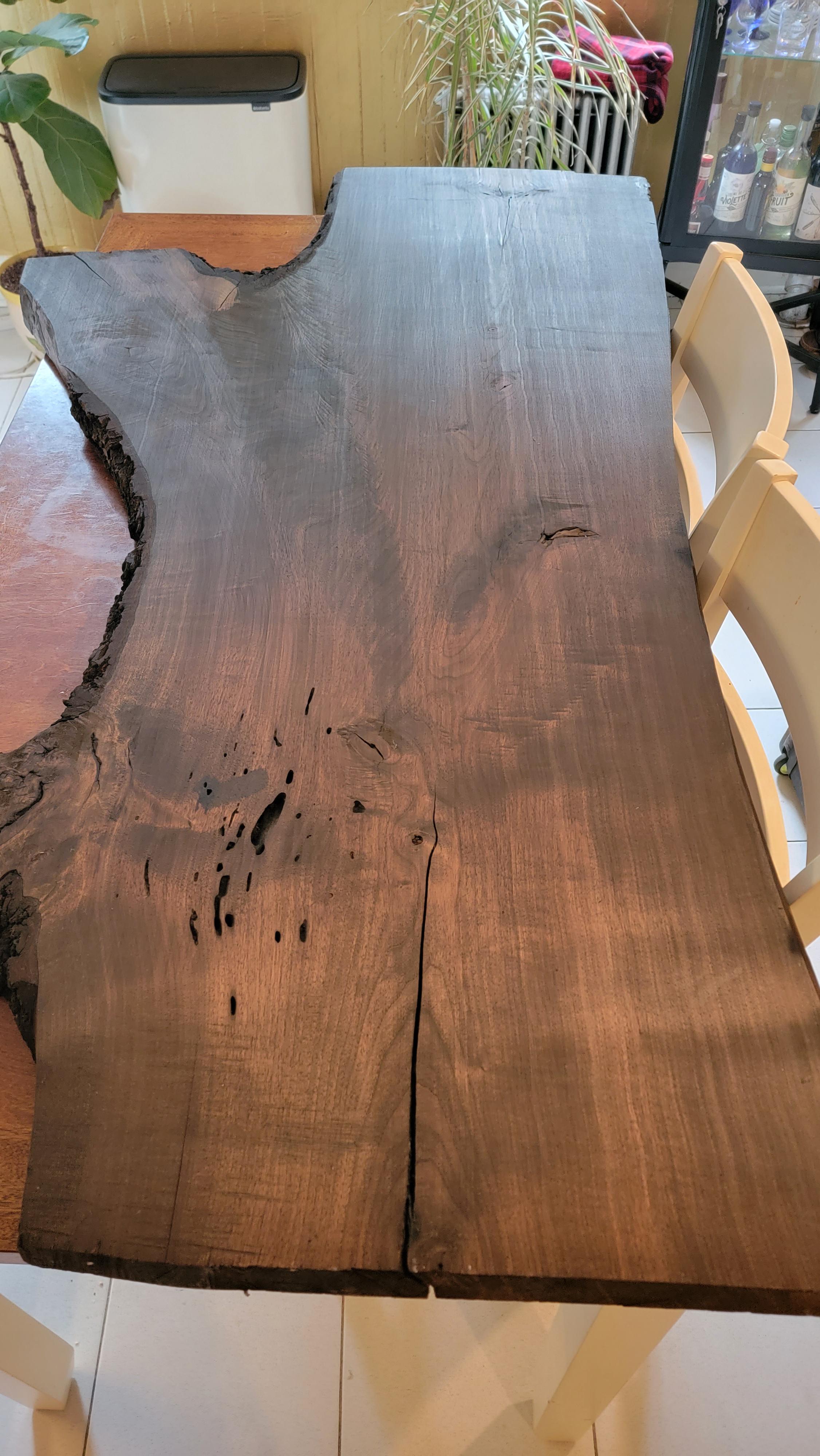 how to fill in cracks and finish.... woodworking