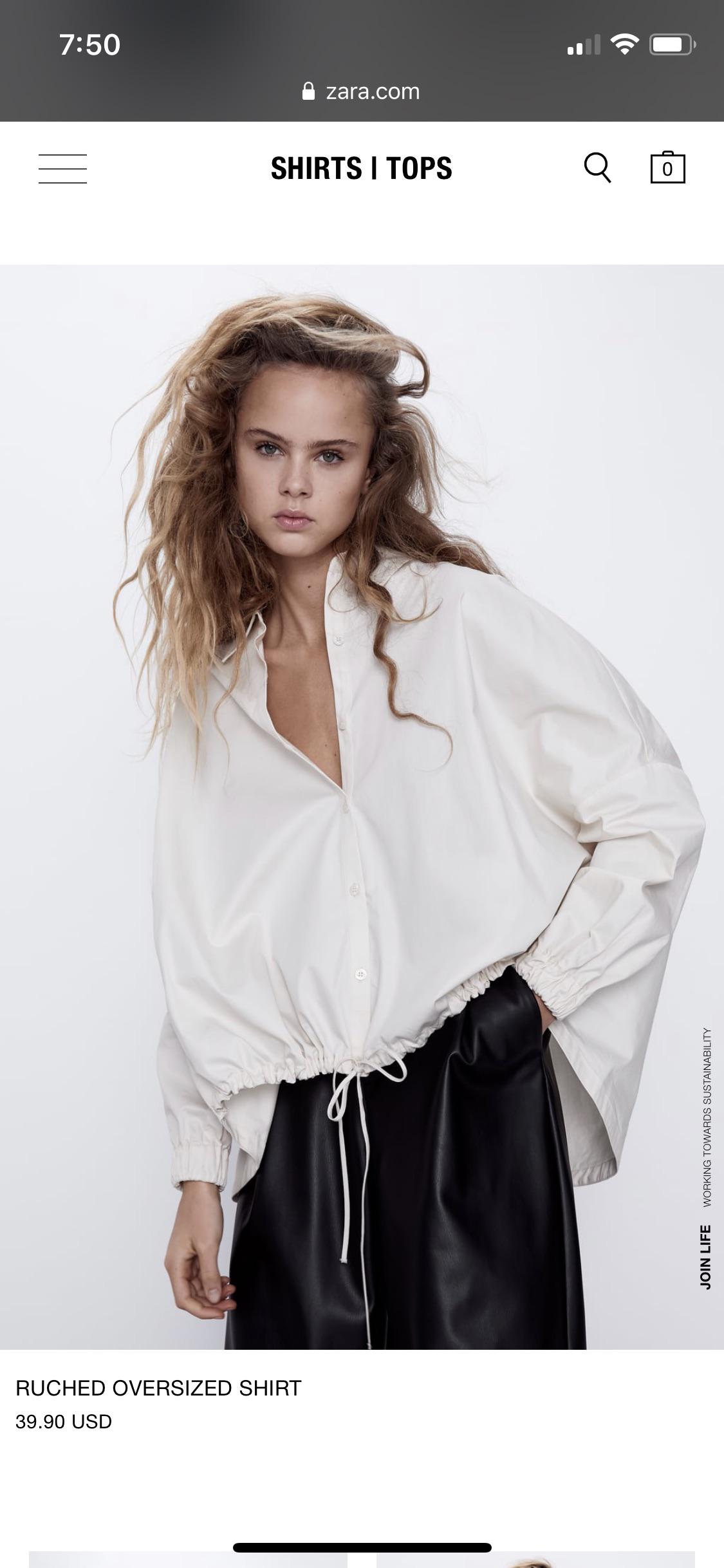 This Zara model... 6 or 26? r/13or30