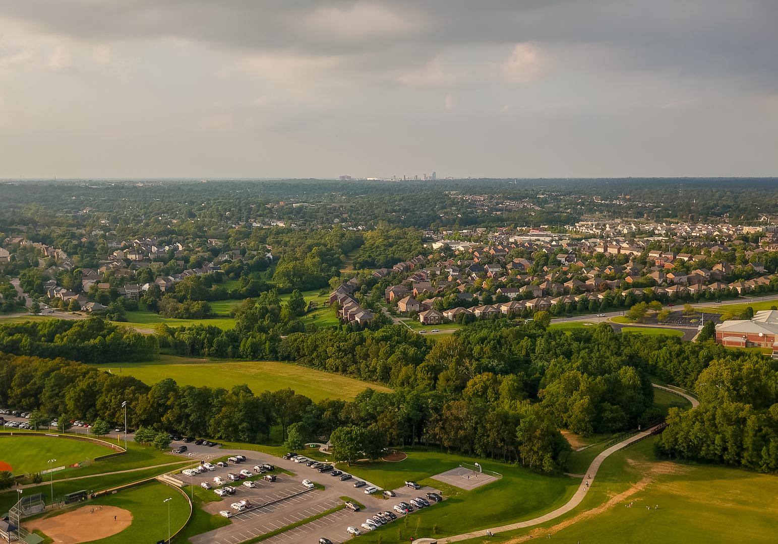 [Photo] Lexington Skyline as seen from Veteran's Park r/lexington