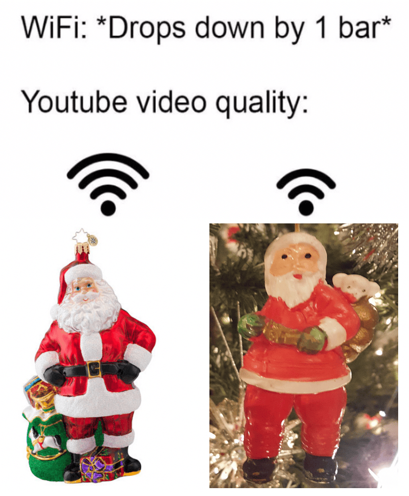 *creepy Santa noises* memes