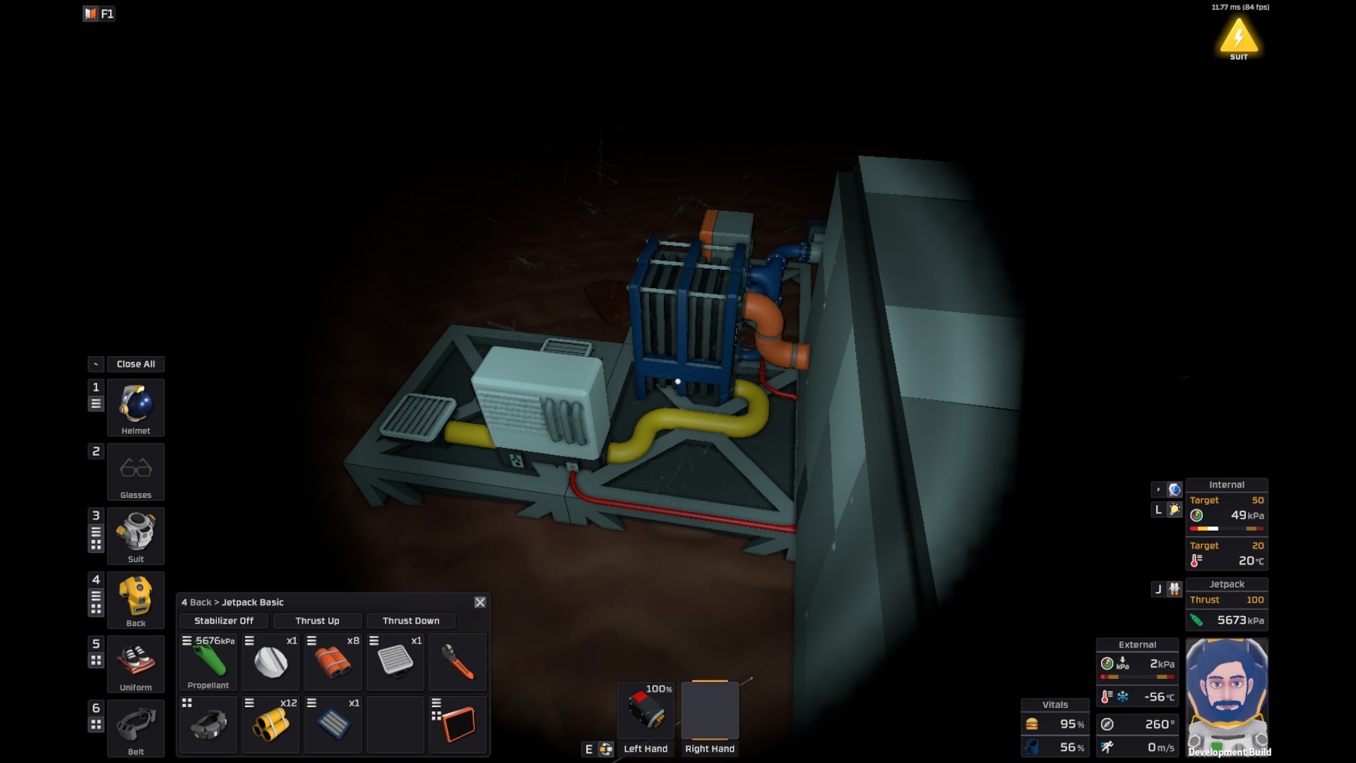 How does refrigeration work in this game? Do I have my setup wrong or am I missing something