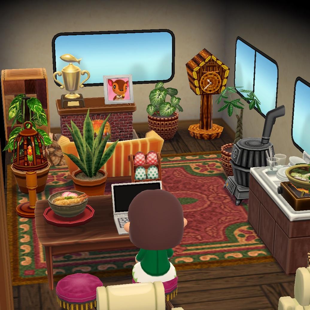 I’m obsessed with my camper, it’s so cozy ACPocketCamp