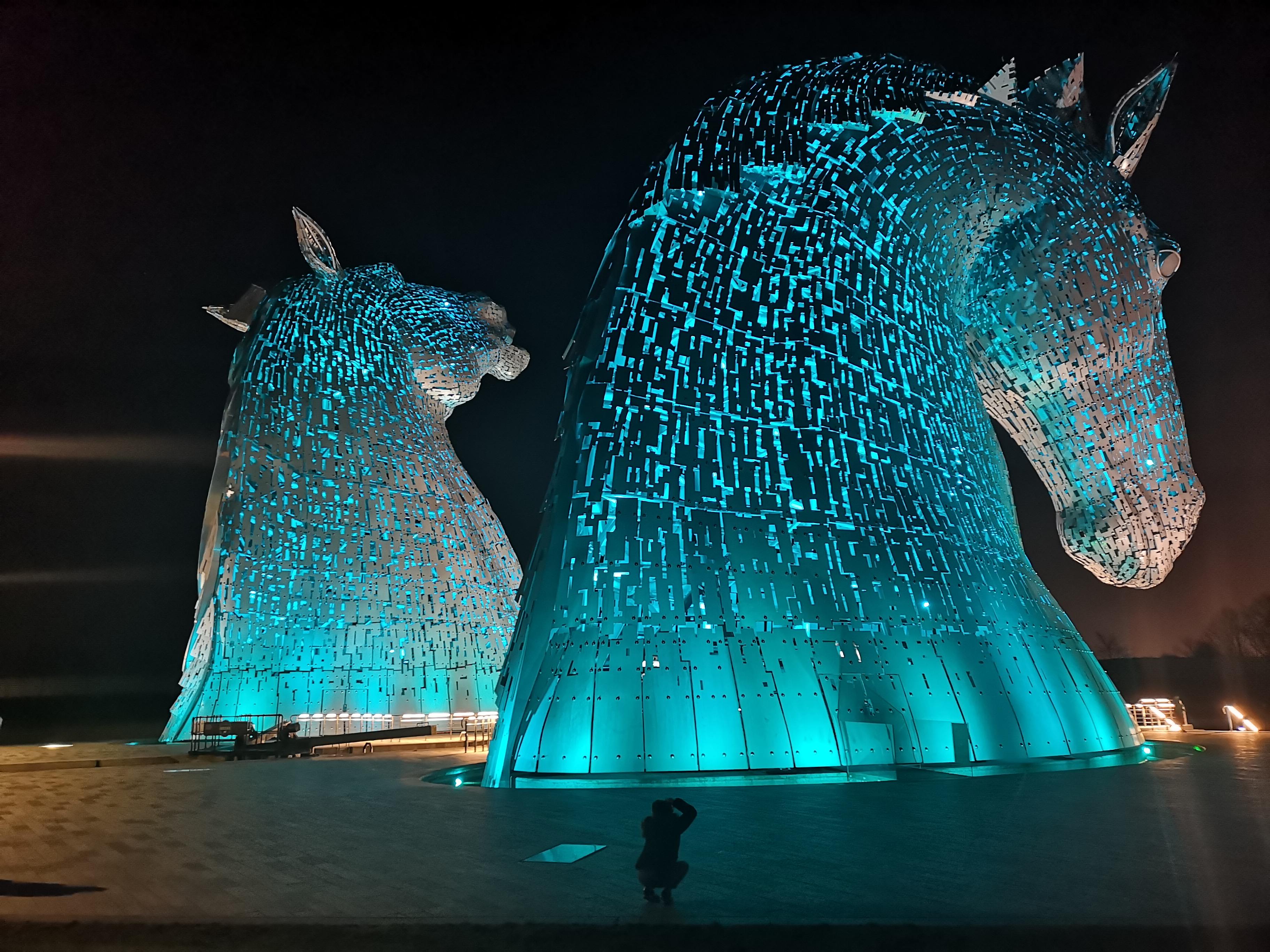 The Kelpies, Scotland r/pics